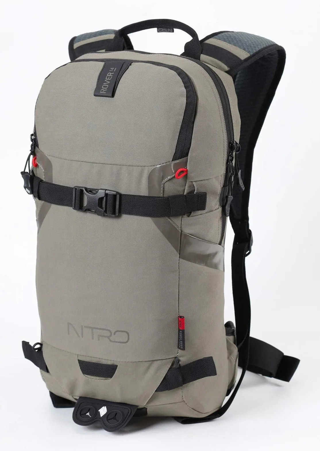 Nitro Rover 14 wielofunkcyjny plecak turystyczny, plecak motocyklowy, woskowany Lizard, 14 l, Woskowana Lizard, 14L, Nowoczesny