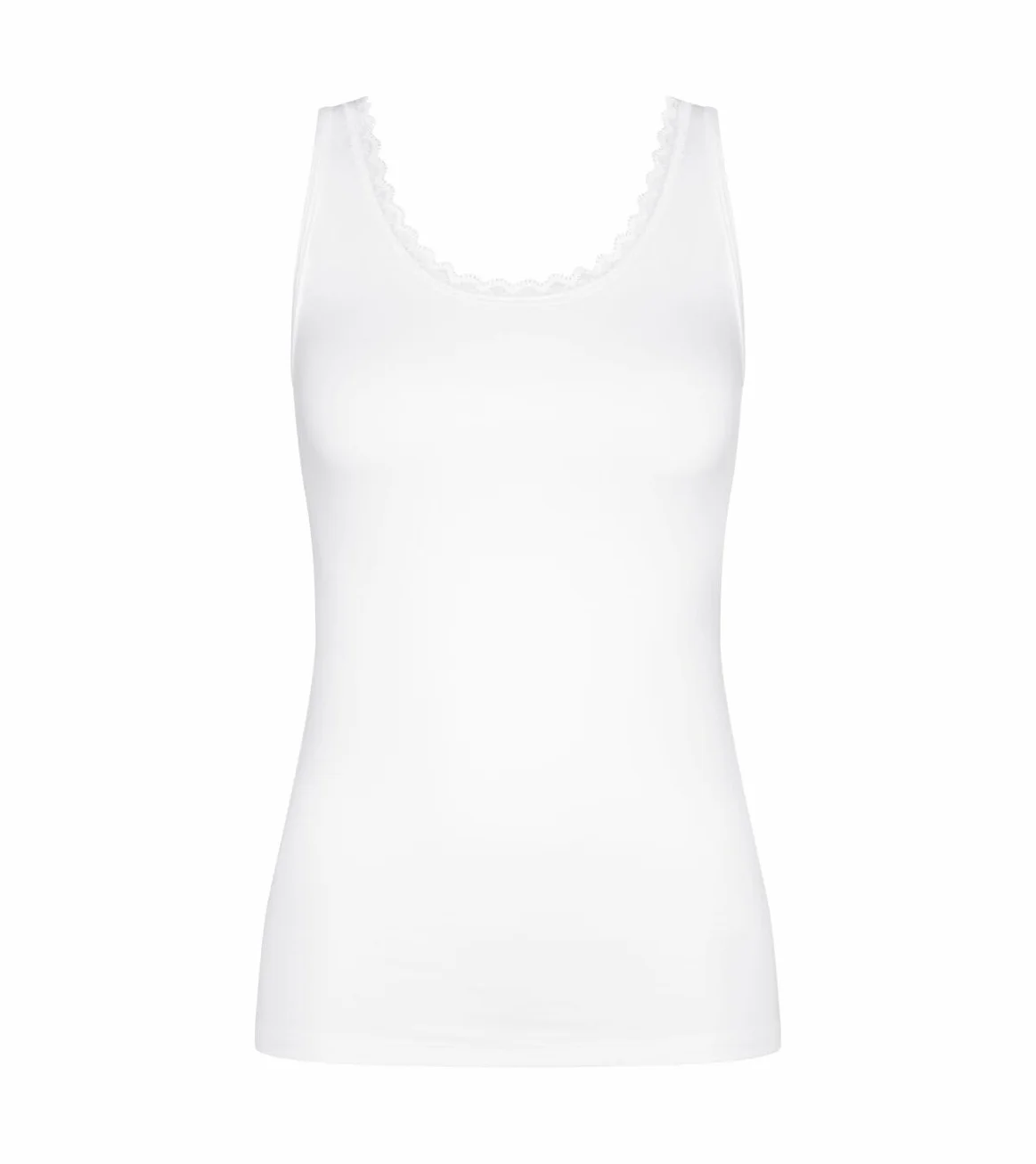 Triumph Feel of Cotton Tank Top White, biały, 38