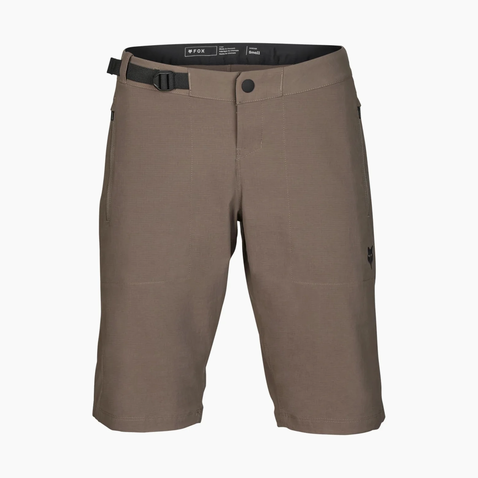 Fox Racing Damskie spodenki Ranger do roweru górskiego, z wkładką, kolor brudny, XS, Brud, XS