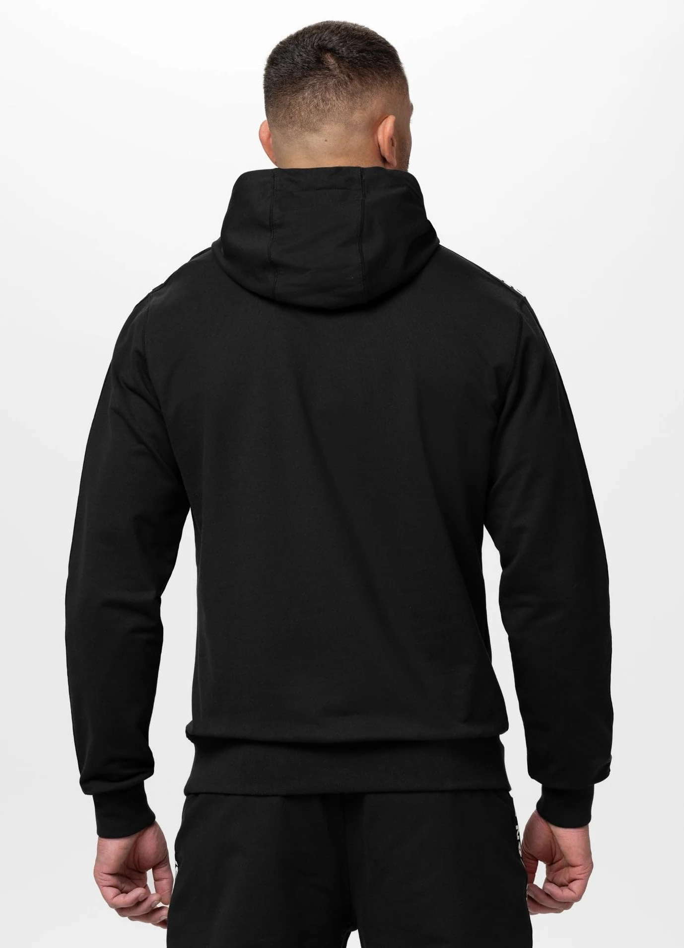 PITBULL - Męska bluza z kapturem, oddychająca i elastyczna, bluza z kapturem, męska bluza z kapturem, charakterystyczny design, bluza z kapturem