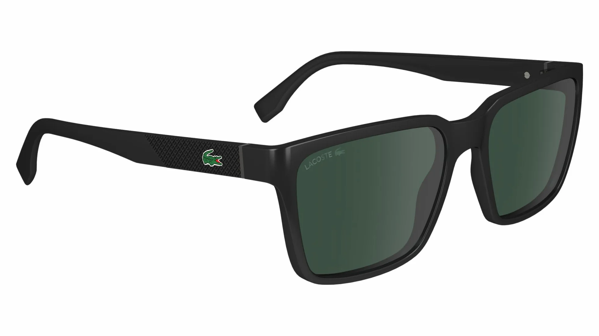 LACOSTE L6011S Okulary Słoneczne 001 BLACK 56/18/140 Mężczyzna