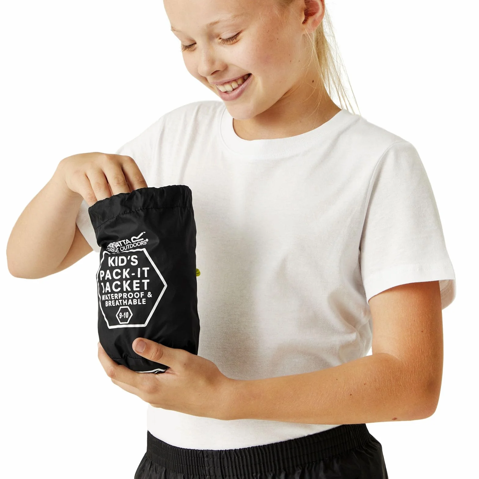 Regatta Kids Pack It III wodoodporna kurtka Shell
