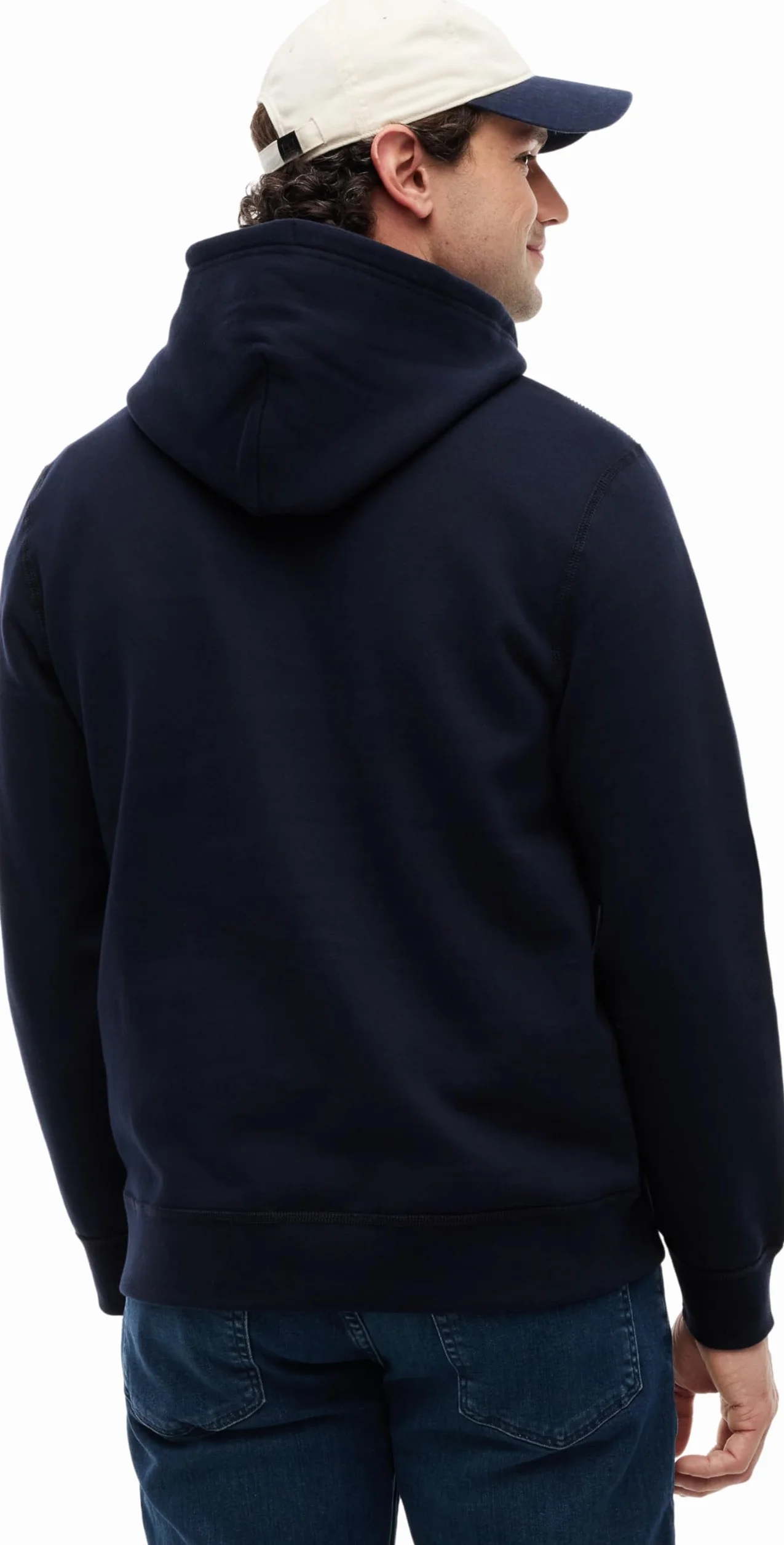 Tommy Hilfiger Męska bluza z kapturem ESSENTIAL MW0MW37230, niebieska, L