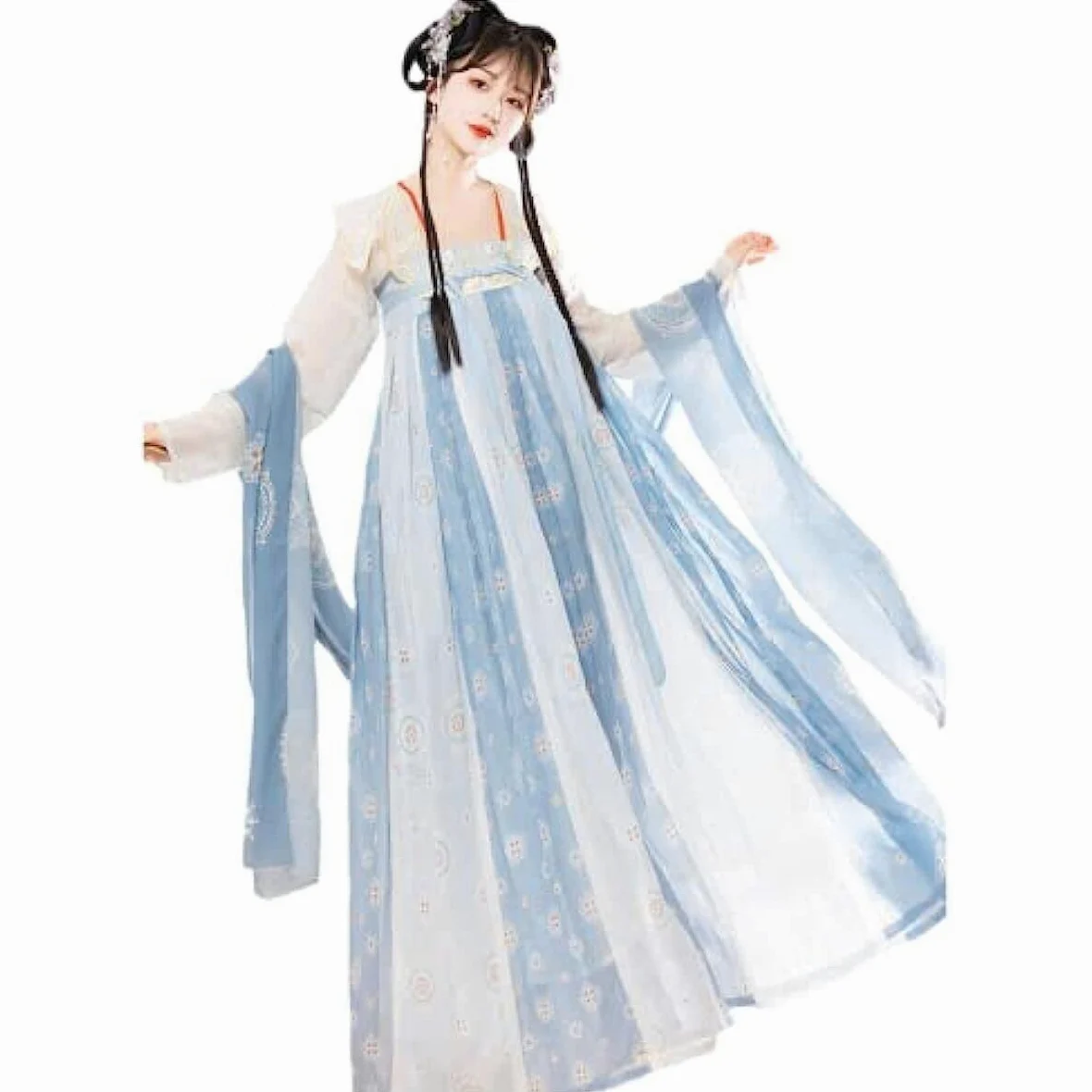 Chiński strój hanfu, Damski strój Cosplay księżniczki starożytnej dynastii Han