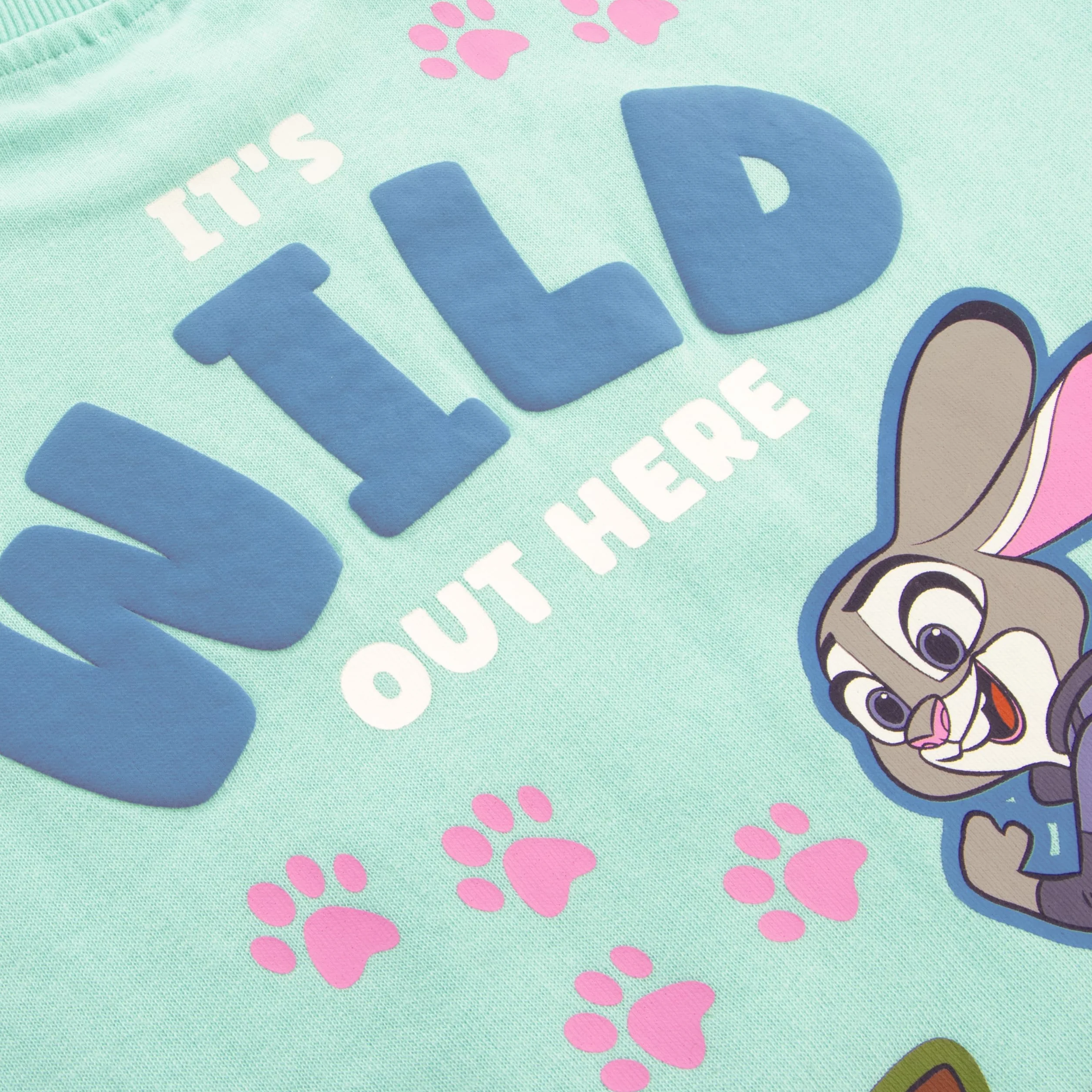 Disney Zootropolis Bluza Dziewczęca Nick Wilde Judy Hopps Sweatshirt Bawełna Dziecięca