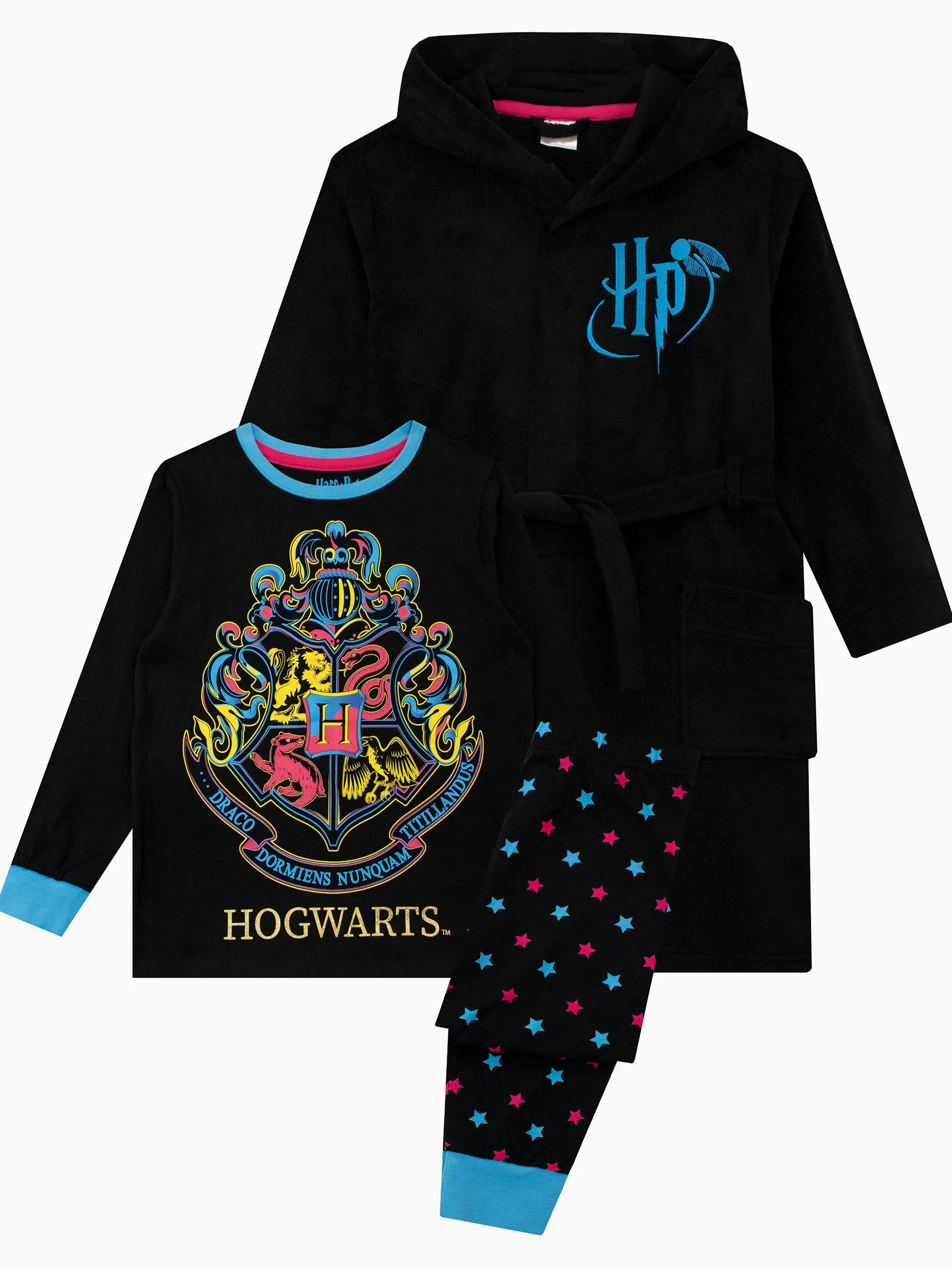 Harry Potter Szlafrok Piżama Hogwarts Dziewczyny