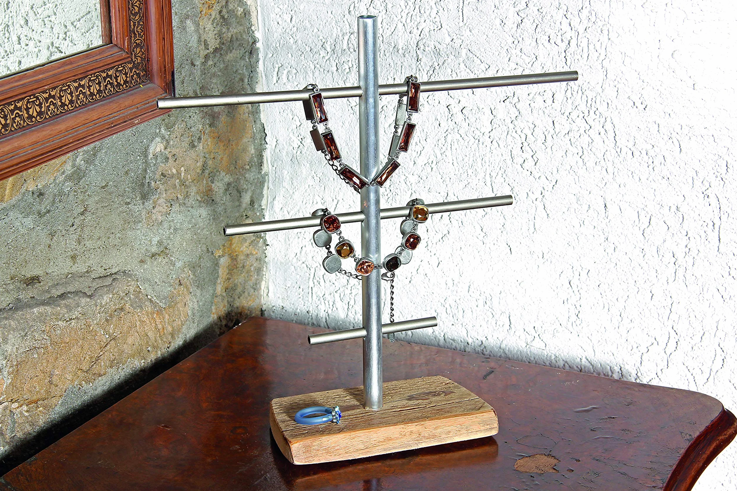 Alberts 488765 Płaskownik | samoprzylepny | aluminium, design stal szlachetna, jasny | 1000 x 15 x 2 mm