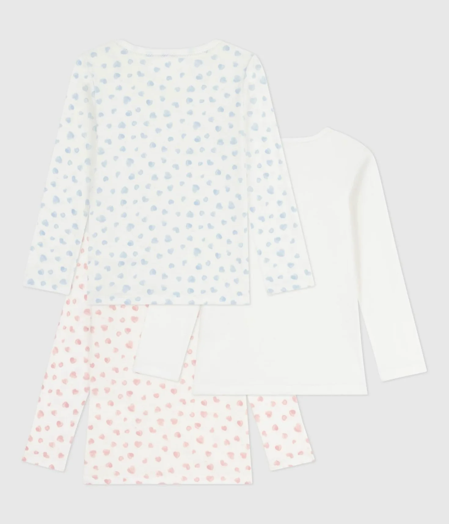 Petit Bateau Bielizna DZIEŃ Dziewczynki 3 Ts Ml Co