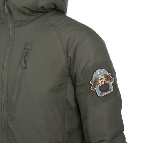 Helikon-Tex Męska kurtka Wolfhound z kapturem Alpha Green