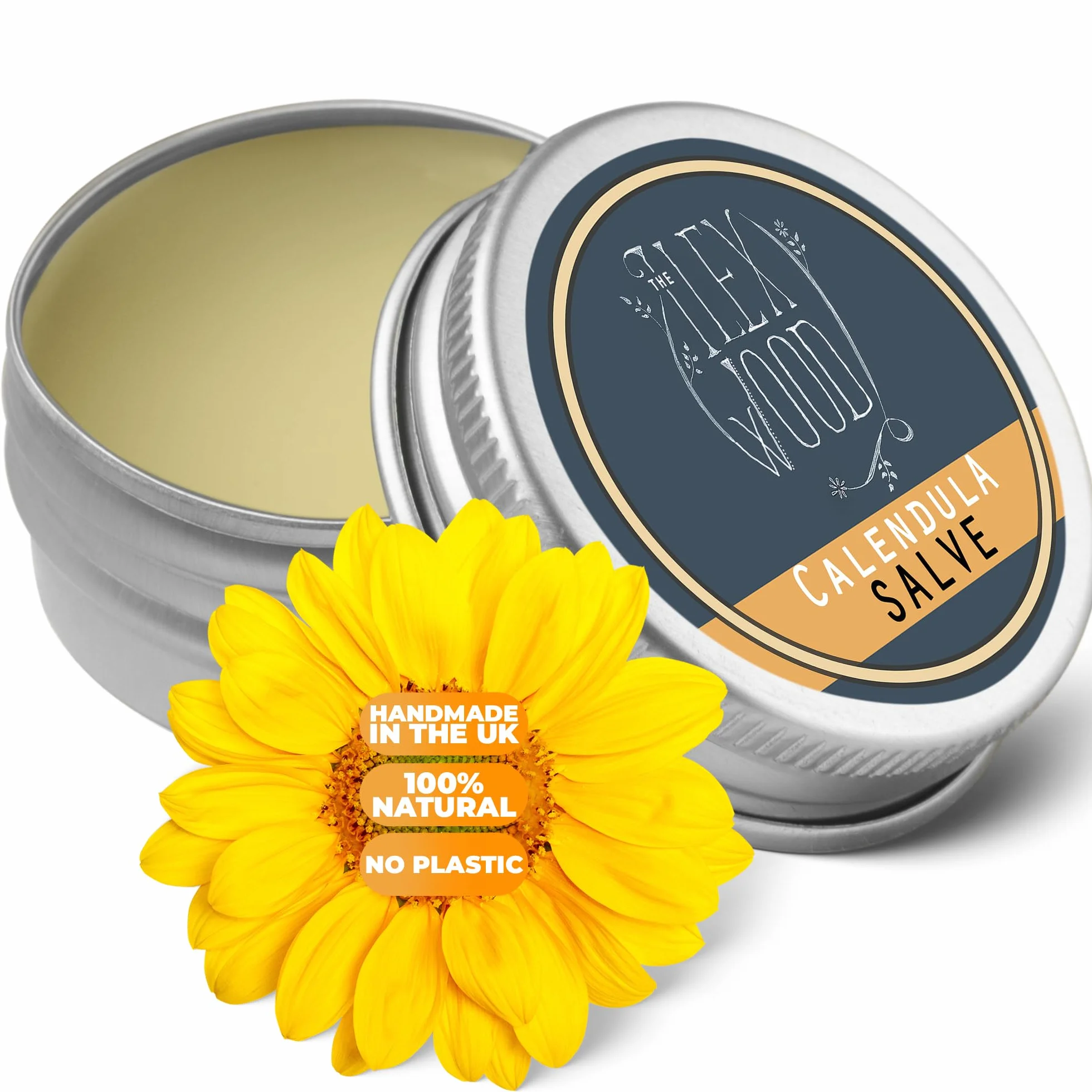 Nagietek salve - wszystkie naturalne balsamy, łagodzi wysypki, swędzenie, suchość skóry, wyprysk, spierzchnięte ręce -100ml