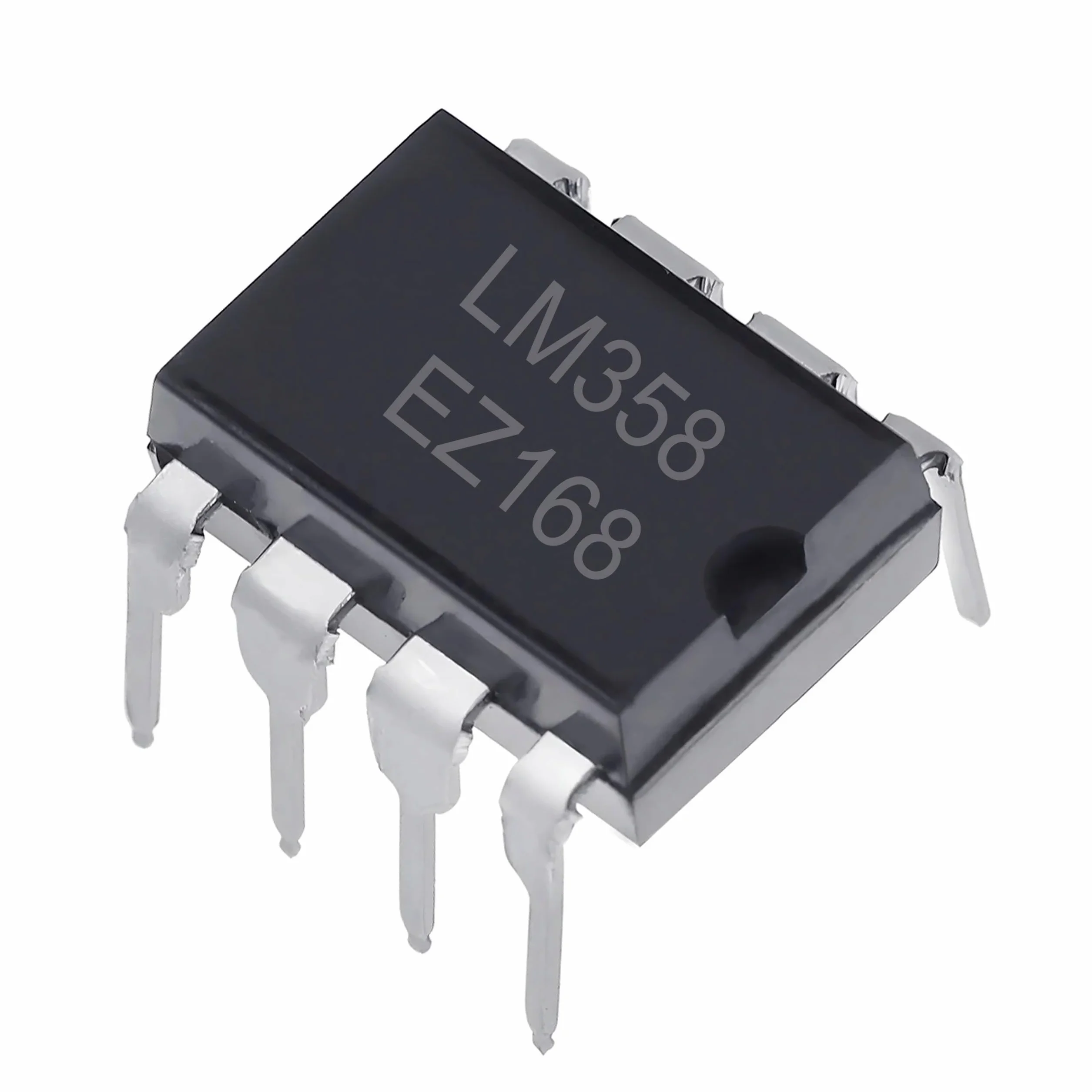 Wzmacniacz operacyjny LM358 - dwukanałowy, niskie zużycie prądu, 3V–32V | 2 sztuki | Do obwodów analogowych, filtrów, regulatorów | Komponent elektroniczny
