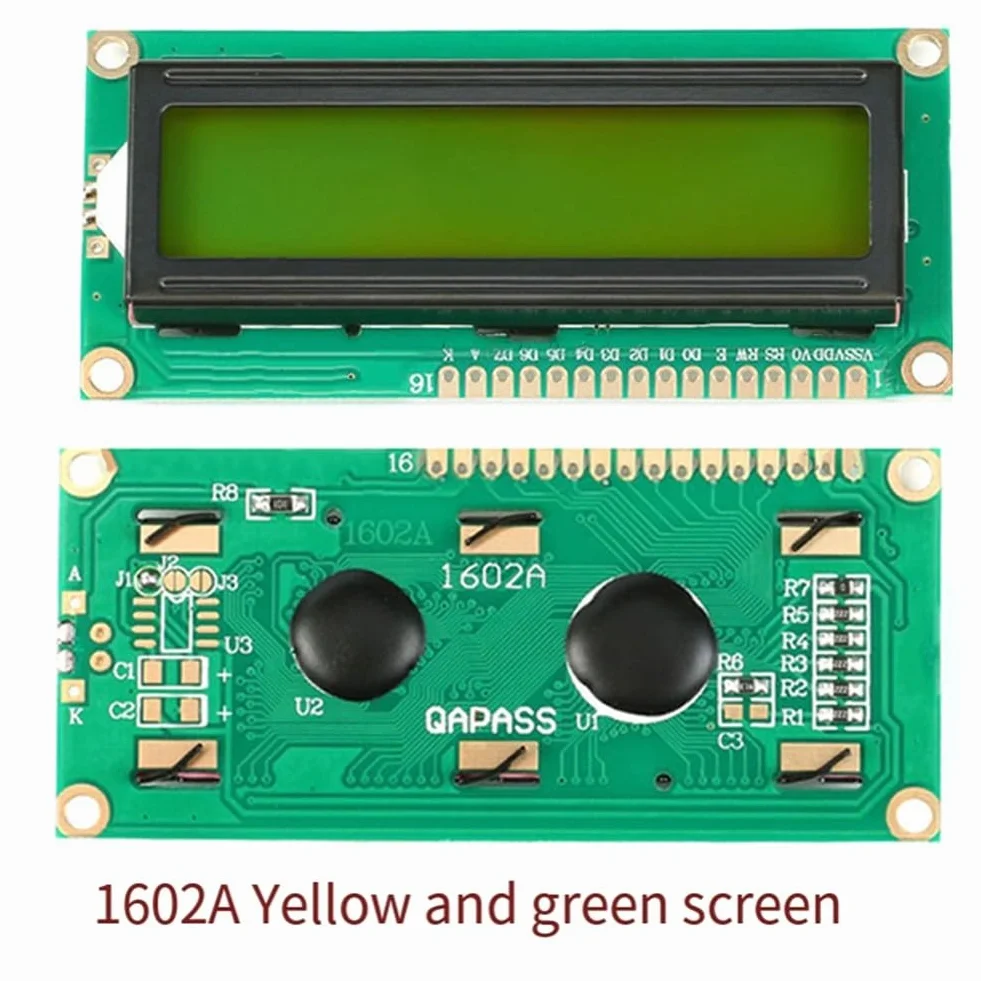 BlissfulAbode Ekran LCD 1602 z regulowaną funkcją podświetlenia, zaprojektowany z myślą o kompatybilności z Pi (B)