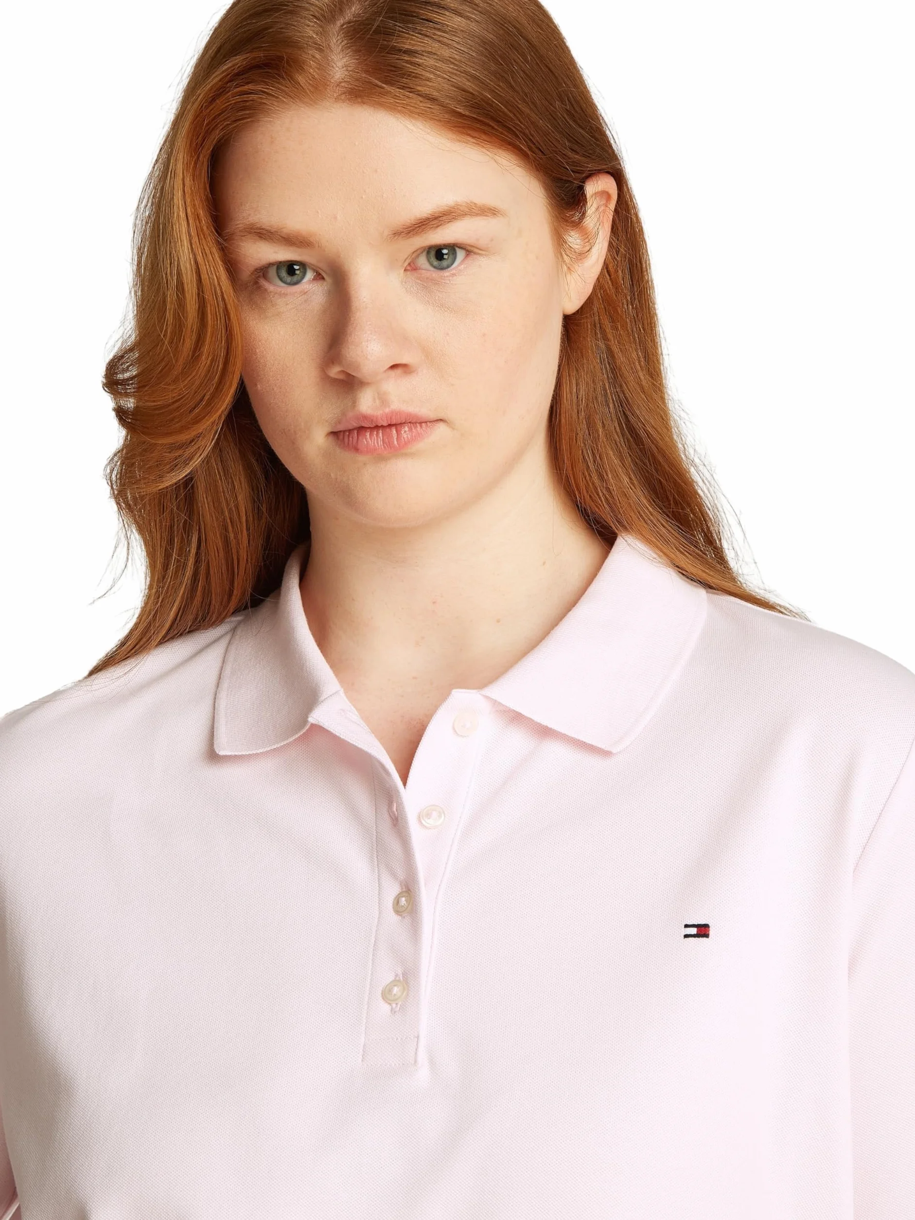 Tommy Hilfiger CRV 1985 Reg Pique Polo SS dla Kobiet