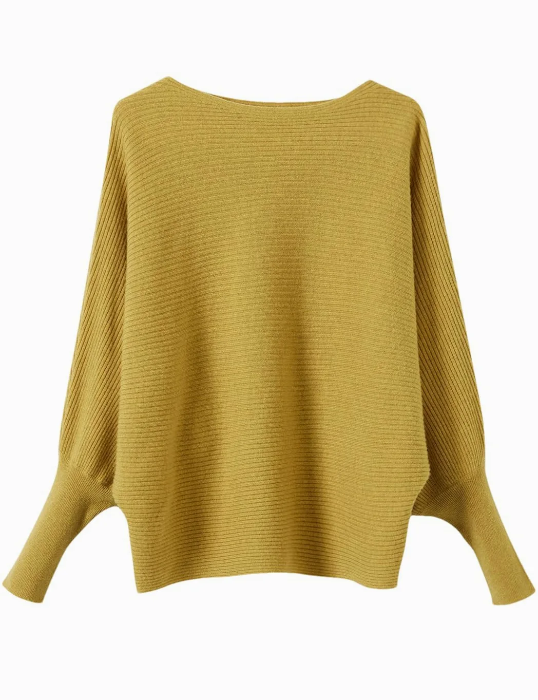 Disimlarl Damski sweter oversize z wełny merynosów, ciepły sweter z łódką, długi rękaw, dzianinowy sweter