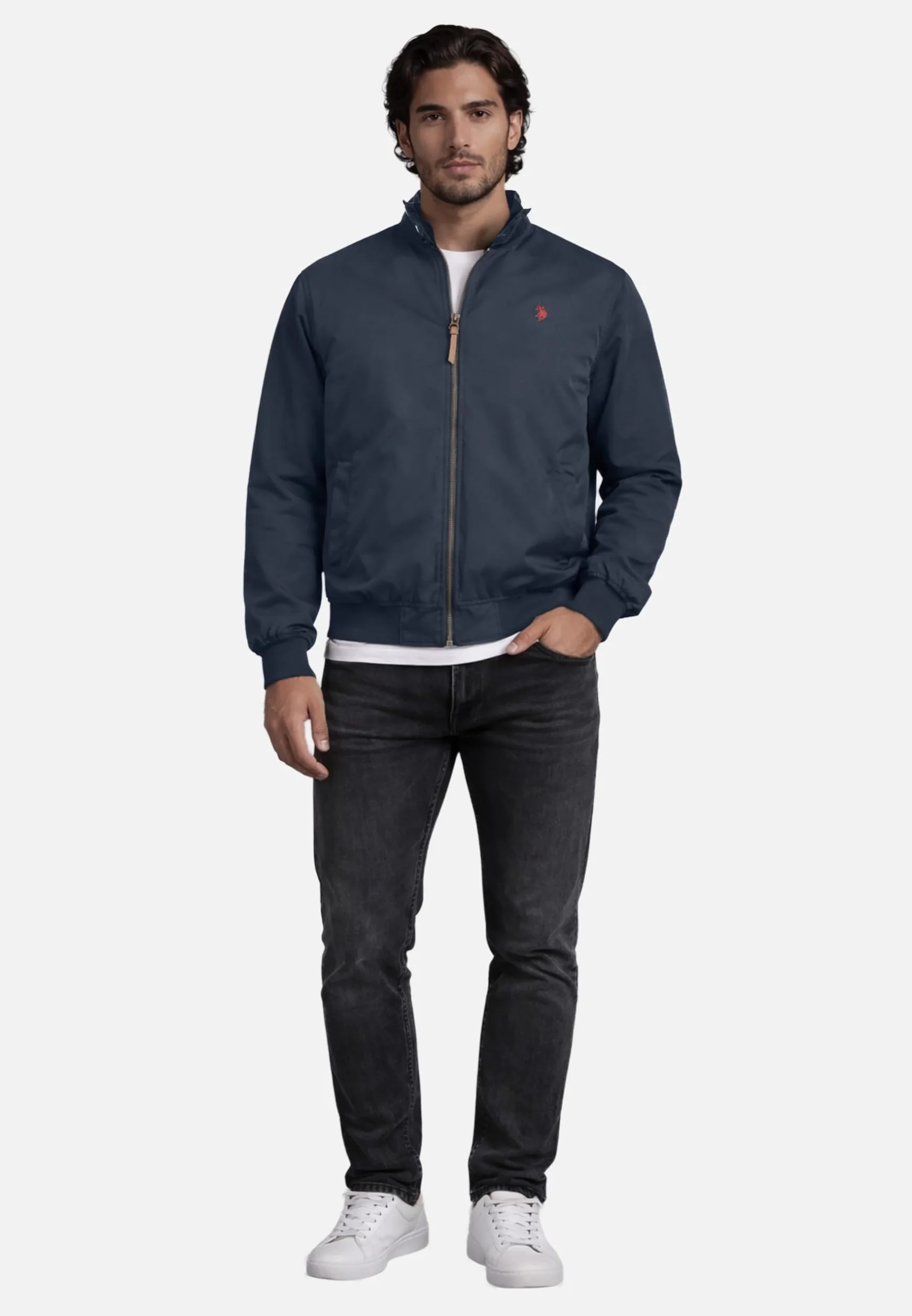 U.S. POLO ASSN. Kurtka męska (S-XXL) - bawełna, lekka, 3 kieszenie - P037