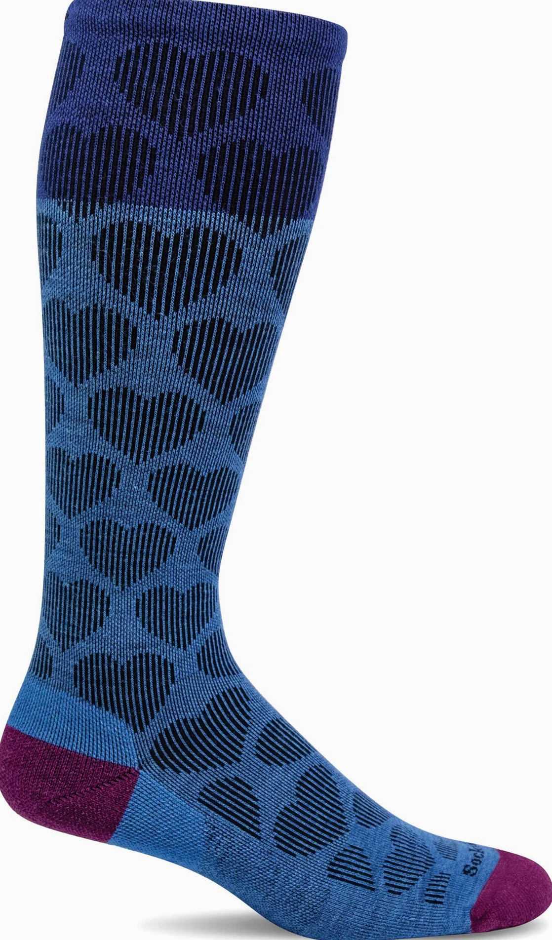 Sockwell Damskie pończochy uciskowe Heart Throb umiarkowane