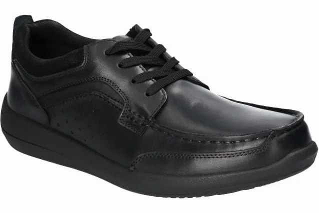 CY138 ELEGANCKIE SOLIDNE BUTY SKÓRZANE PÓŁBUTY MĘSKIE BK 41