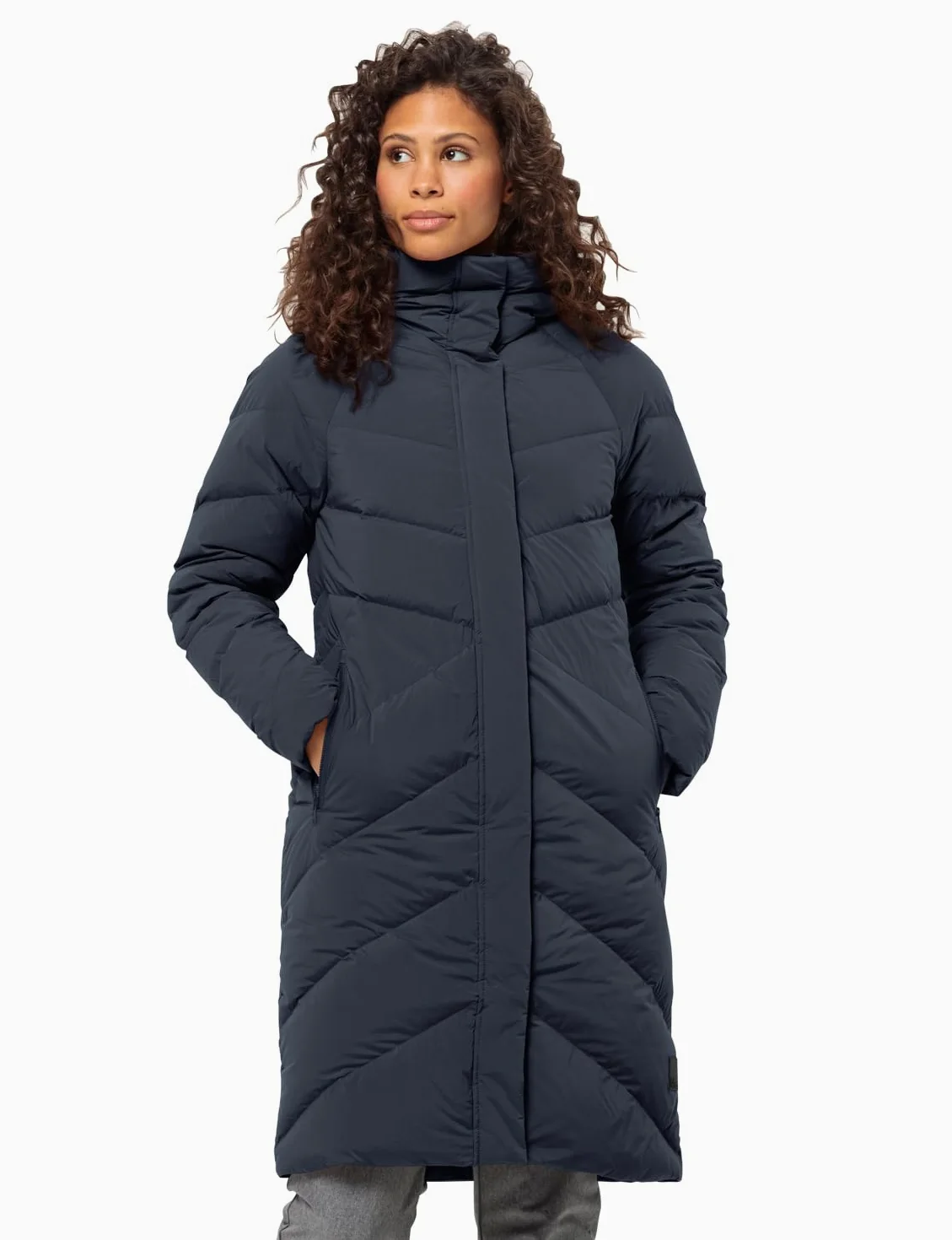 Jack Wolfskin Marienplatz Coat W płaszcz puchowy Kobiety