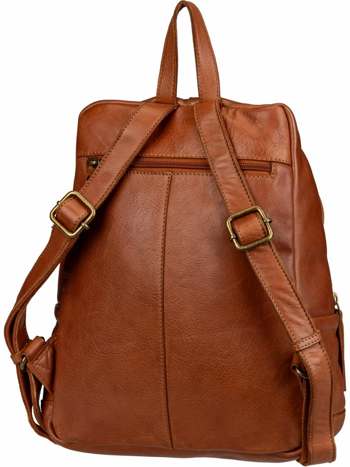 Greenburry Skórzany plecak Colombiana City Backpack Nugat brązowy