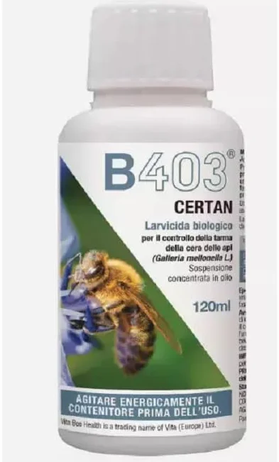 B403 organiczny larwobójczy, 120 ml do pszczelarstwa