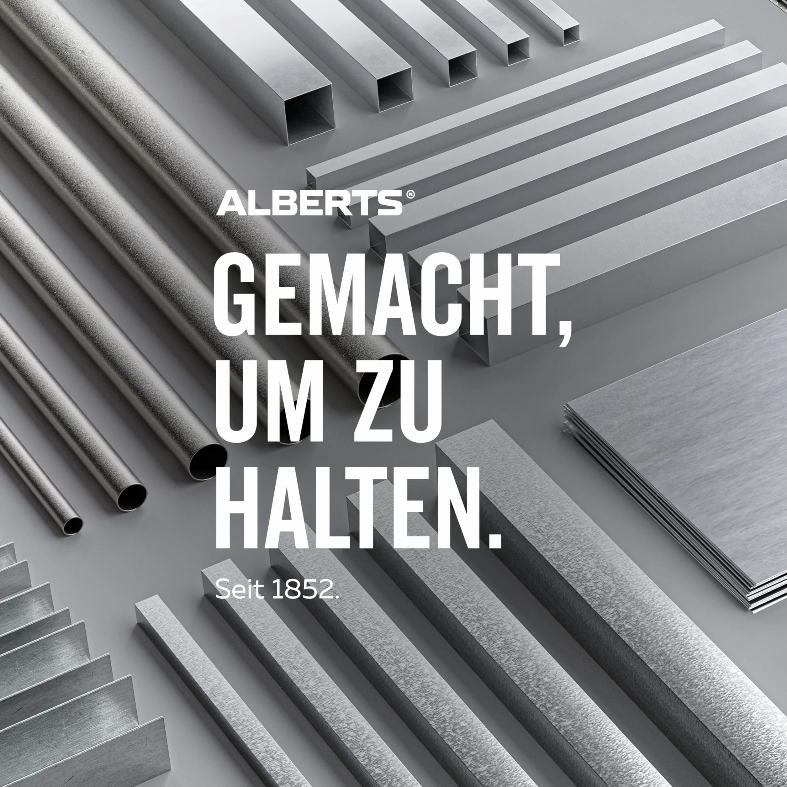 Alberts 473785 Profil kątownikowy | aluminium, anodowany na srebrno | 1000 x 50 x 30 mm