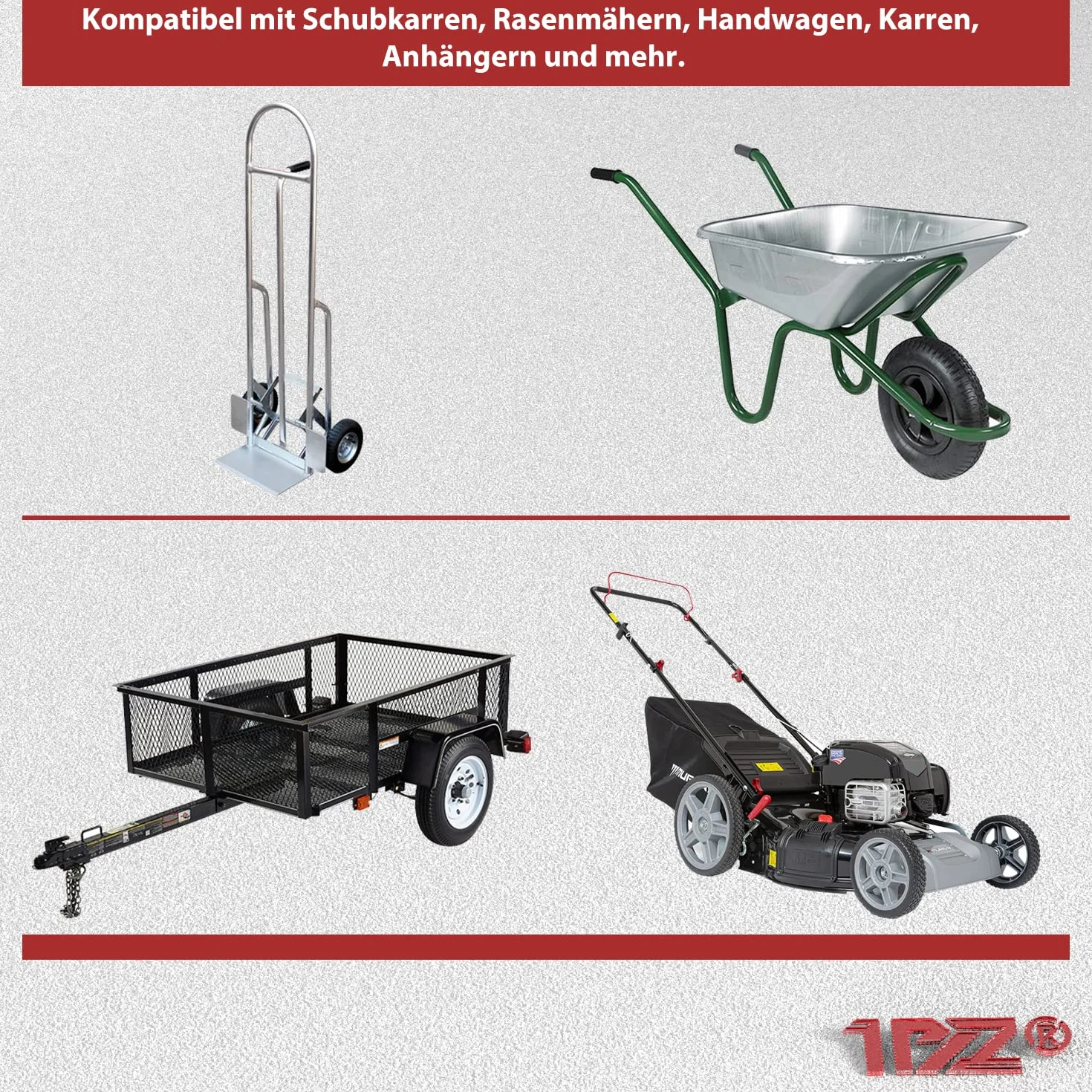 1PZ HUY-NC6 dętka 4,80/4,00-8" z zaworem kątowym, zamiennik do minibike, gokart, kosiarki, ręcznej ciężarówki, taczki, cart guma