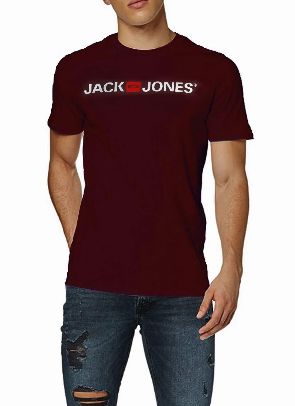 JACK & JONES Jjecorp Logo Tee Ss Crew Neck Noos Podkoszulek Mężczyźni