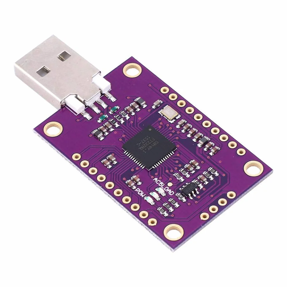 FT232H moduł USB-do JTAG-UART/FIFO-SPI / I2C, moduł wielofunkcyjny z trzema listwami na długopisy