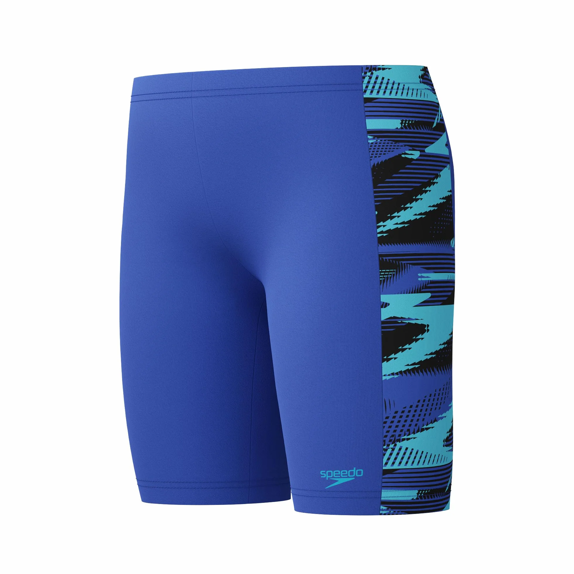 Speedo HyperBoom Panel spodnie do pływania dla chłopców Cobalt Pop 9-10 lat