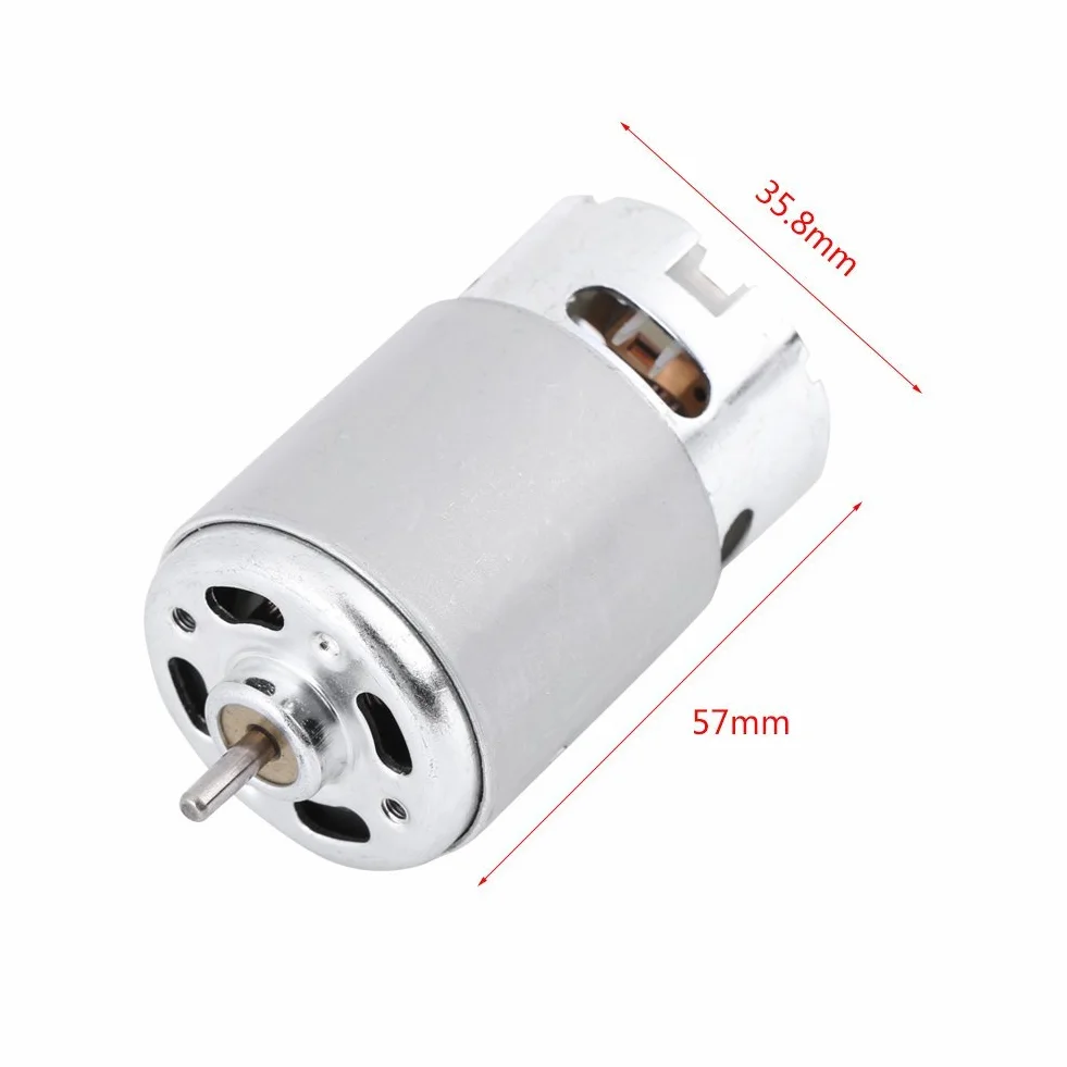 Mikrosilnik RS-550 Silnik elektryczny DC 12 V 5800 obr./min do różnych bezprzewodowych elektrycznych wiertarek ręcznych