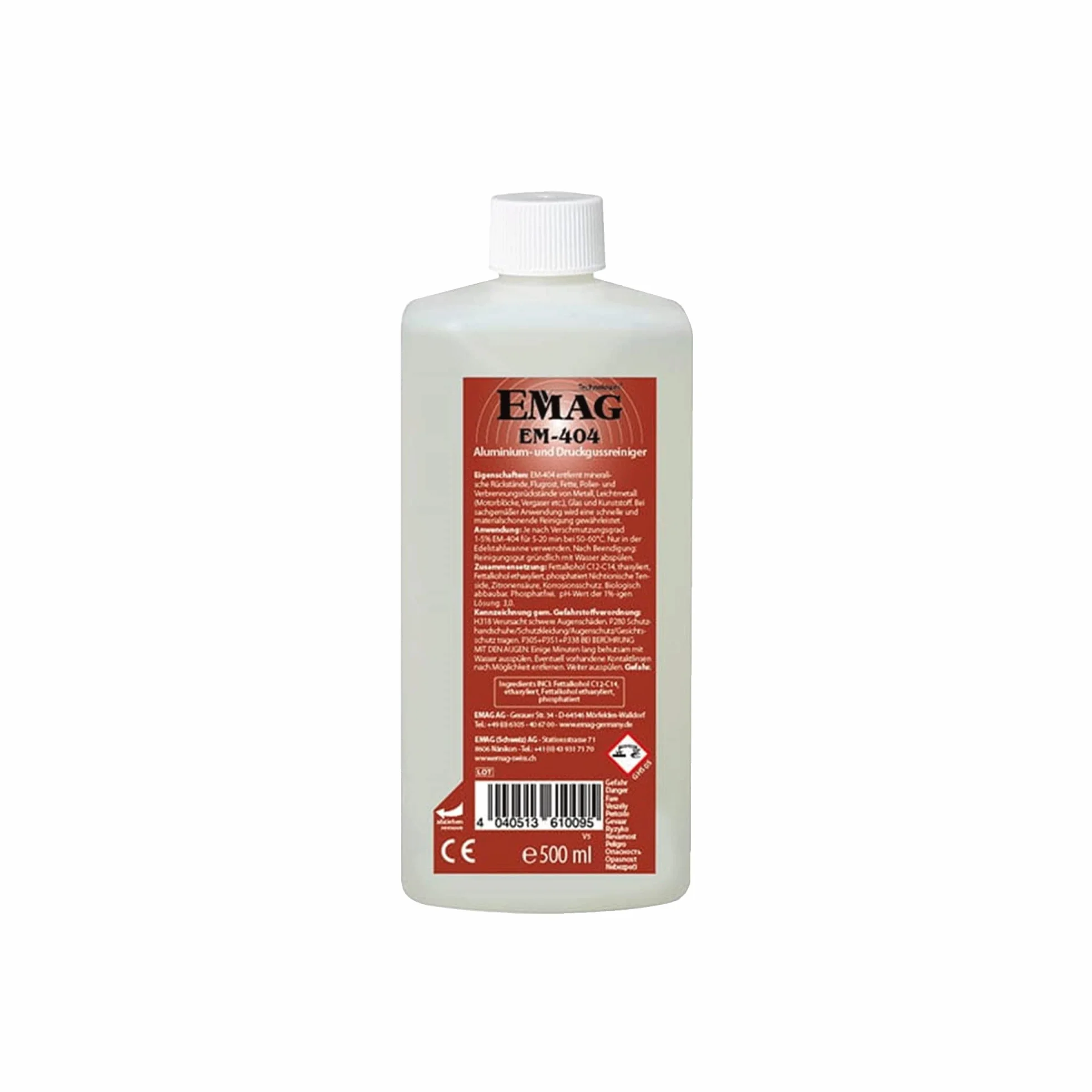 Emag EM404 koncentrat do czyszczenia, mineralny pojemnik na tylną ściankę, 500 ml