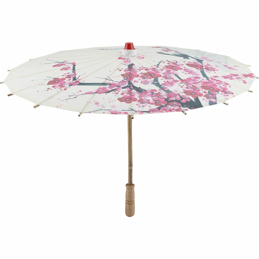 Parasole Mały Rozmiar Chowany Klasyczny Ręcznie Robiony Olejowany Papierowy Parasol Chińska Japońska Sztuka Orientalna Taniec Klasyczny Kwiat Śliwki Malarstwo Przeciwdeszczowy Parasol,