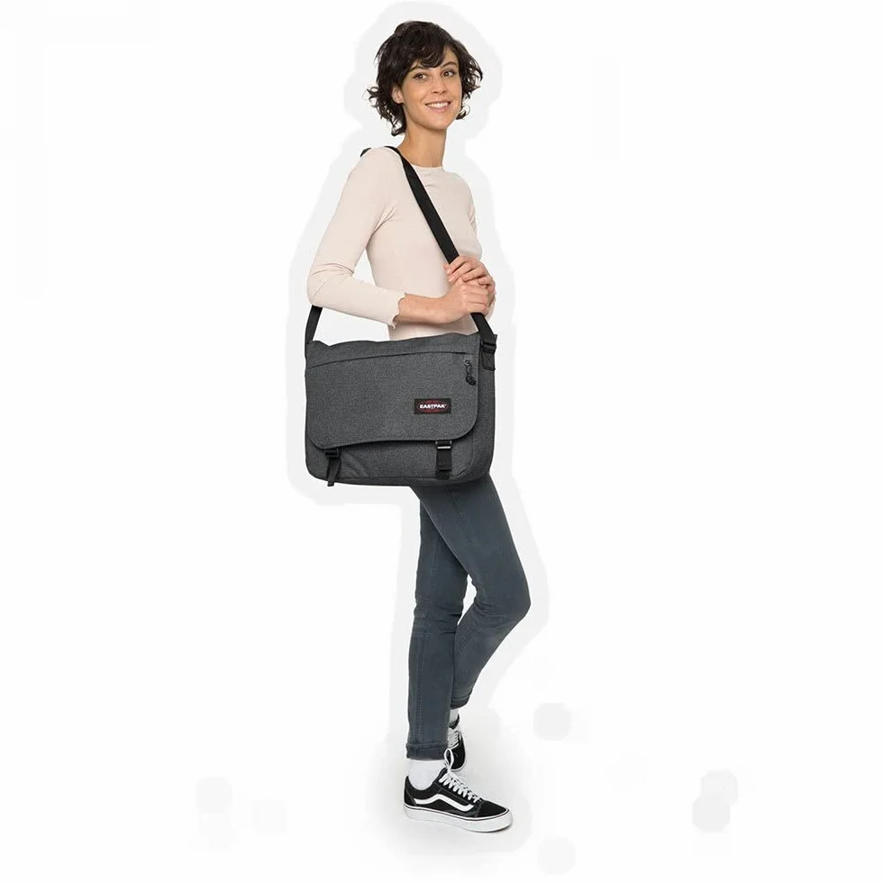 Eastpak Delegate Torba kurierska 20 L Black Denim Szary