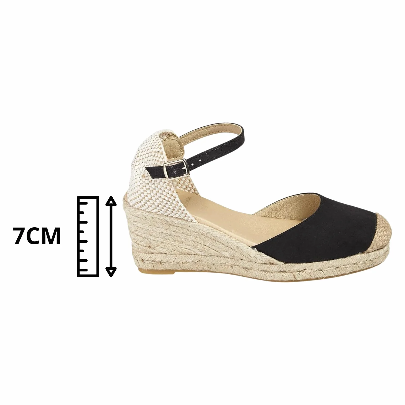 NIE SĄ TO SAME Spring/Summer 2021 Damskie buty espadryle na koturnie