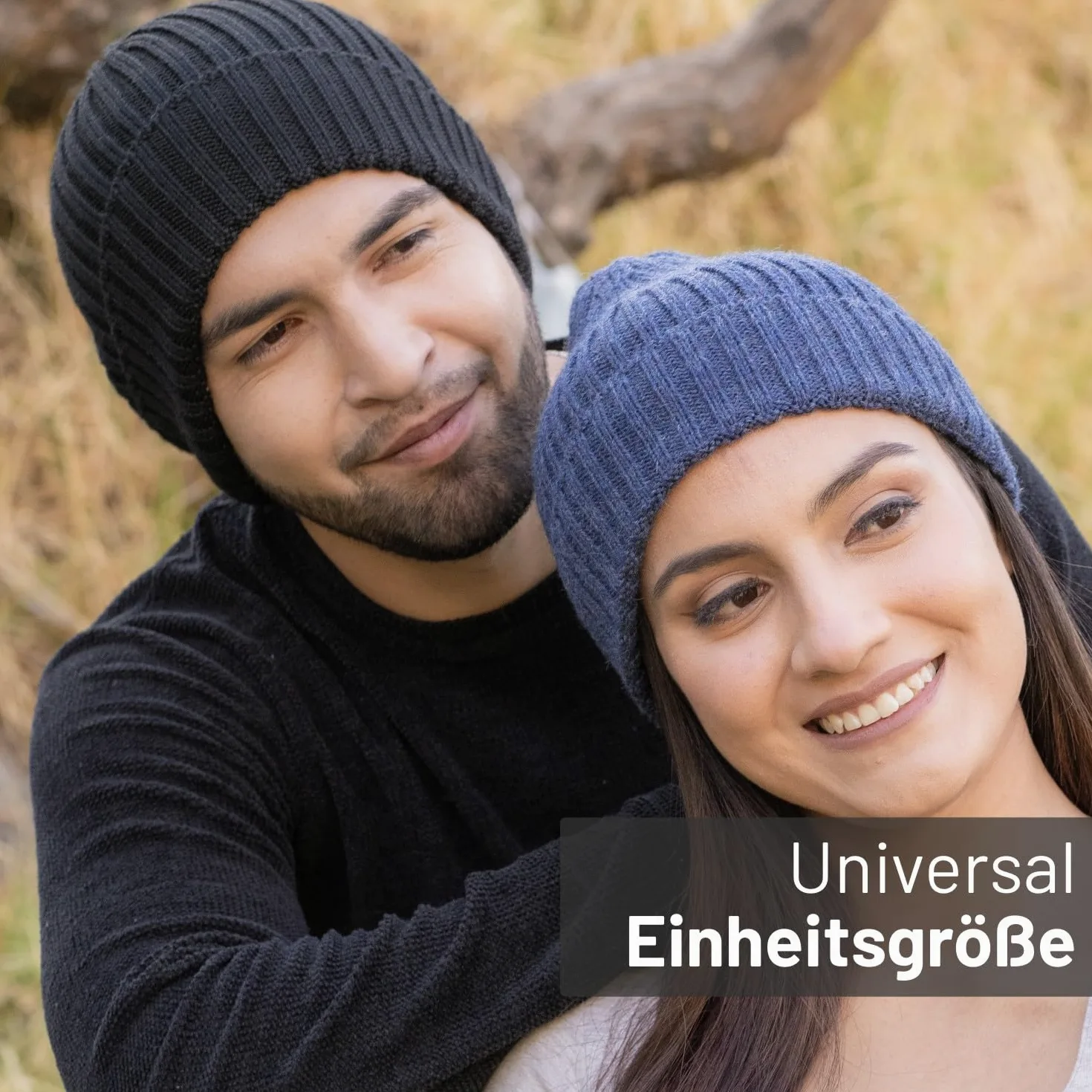 HANSA-FARM | Miękka czapka damska i męska z alpaki ze 100% wełny alpaki w 14 kolorach – wysokiej jakości zimowa czapka z dzianiny / czapka wełniana beanie, Czarny - NFA15, Rozmiar uniwersalny