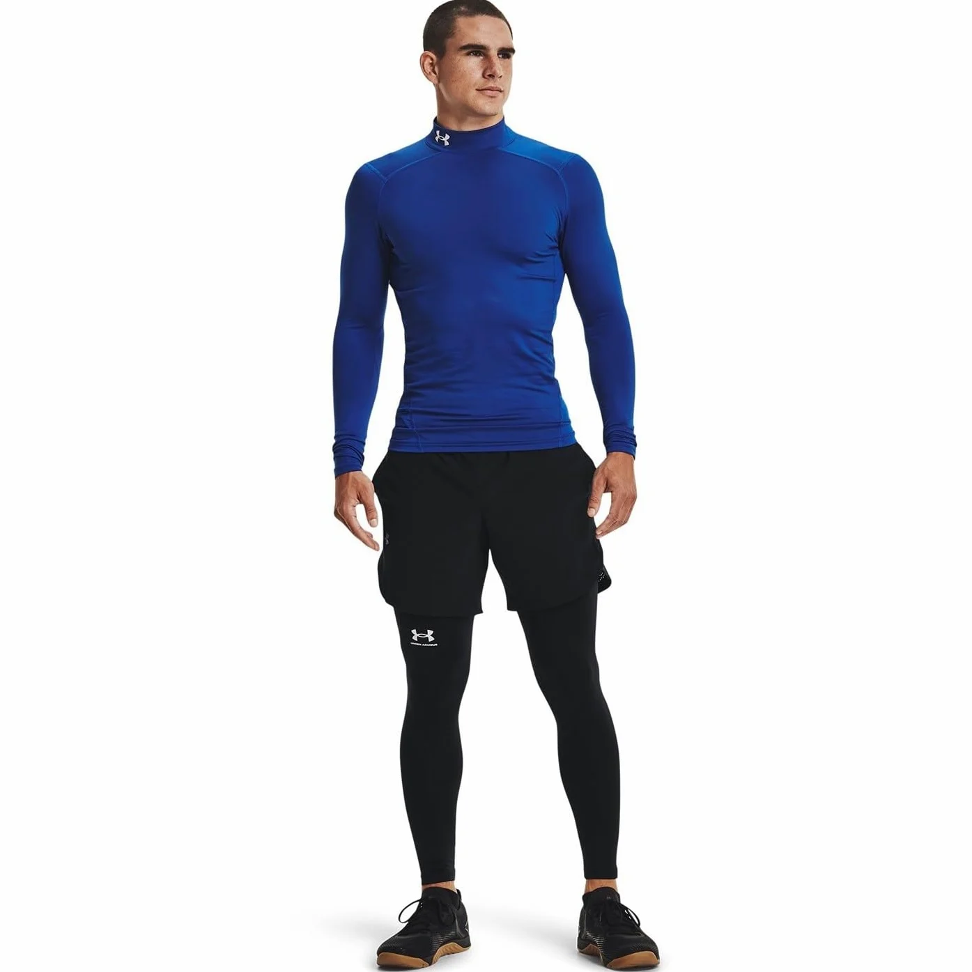 Under Armour Coldgear Armour Compression Mock dla mężczyzn Under Armour Męskie buty Coldgear® Armour Compression Mock Ls