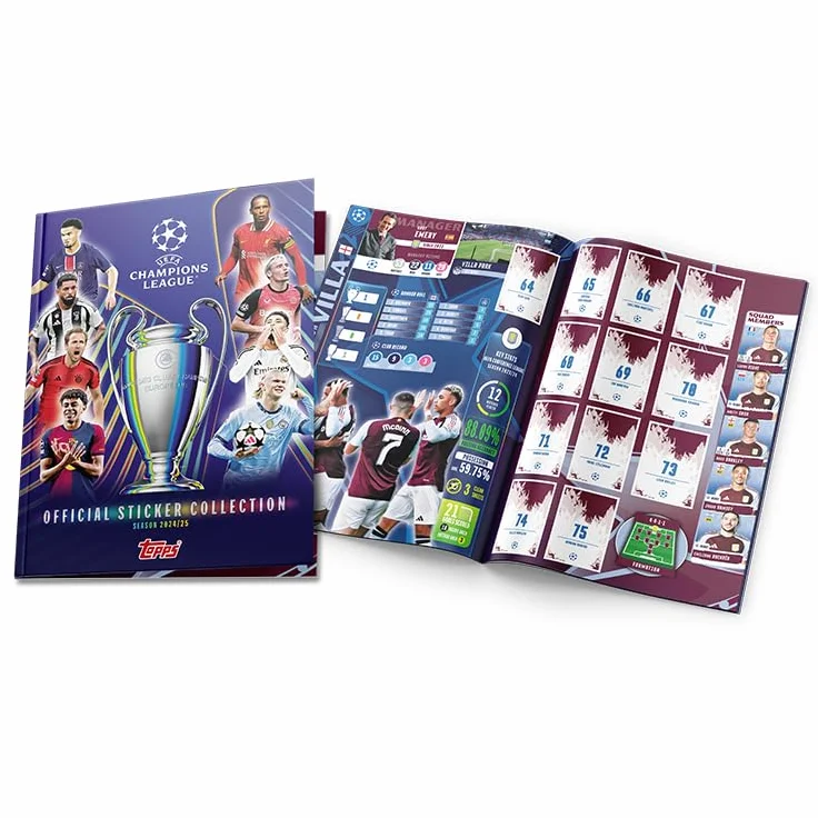Topps Naklejka UEFA Champions League 24/25 – album na sztywny album – wyłącznie online