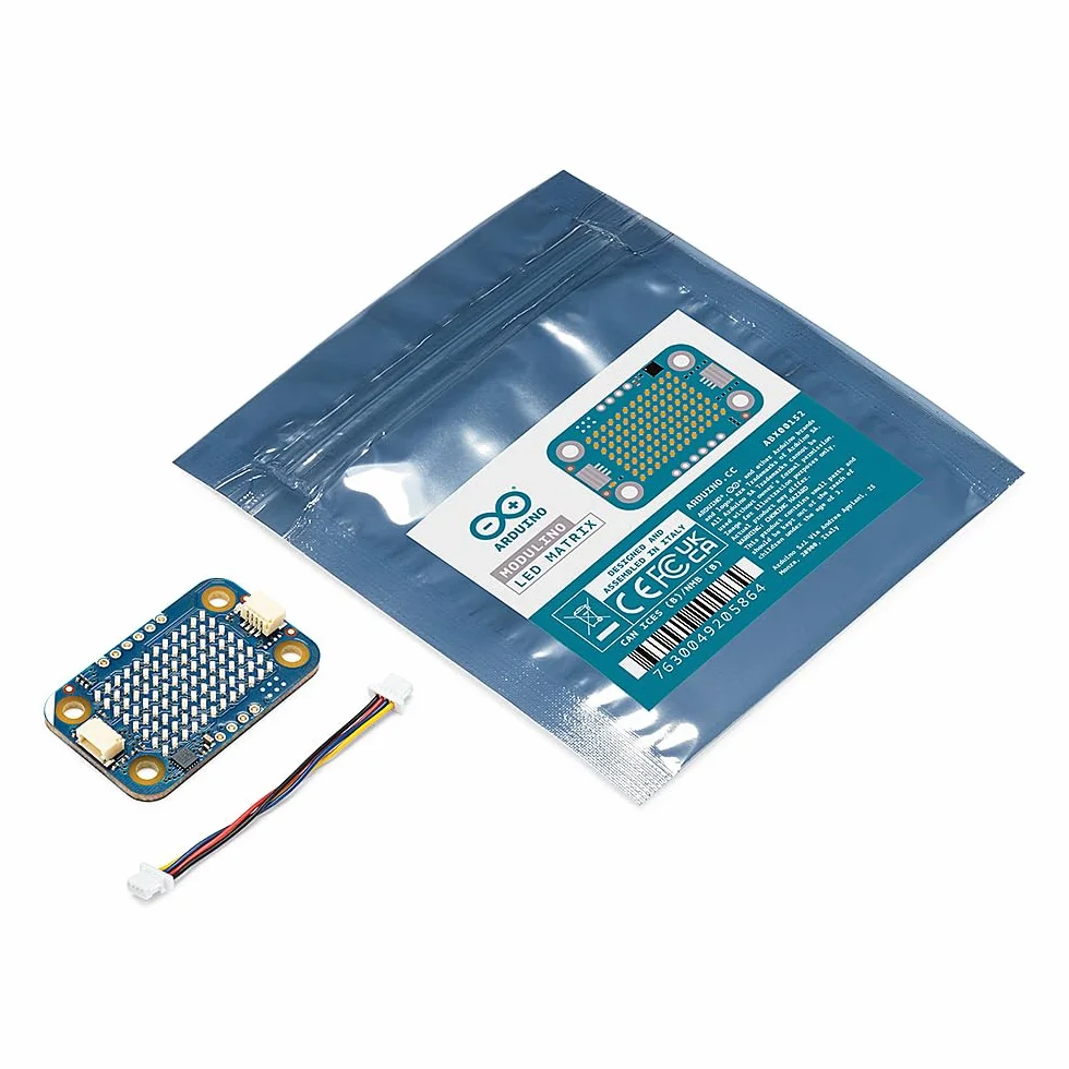 Arduino Moduł matrycy LED [ABX00152] Smart Display Plug‑and‑Play z obsługą Qwiic, Arduino i MicroPython