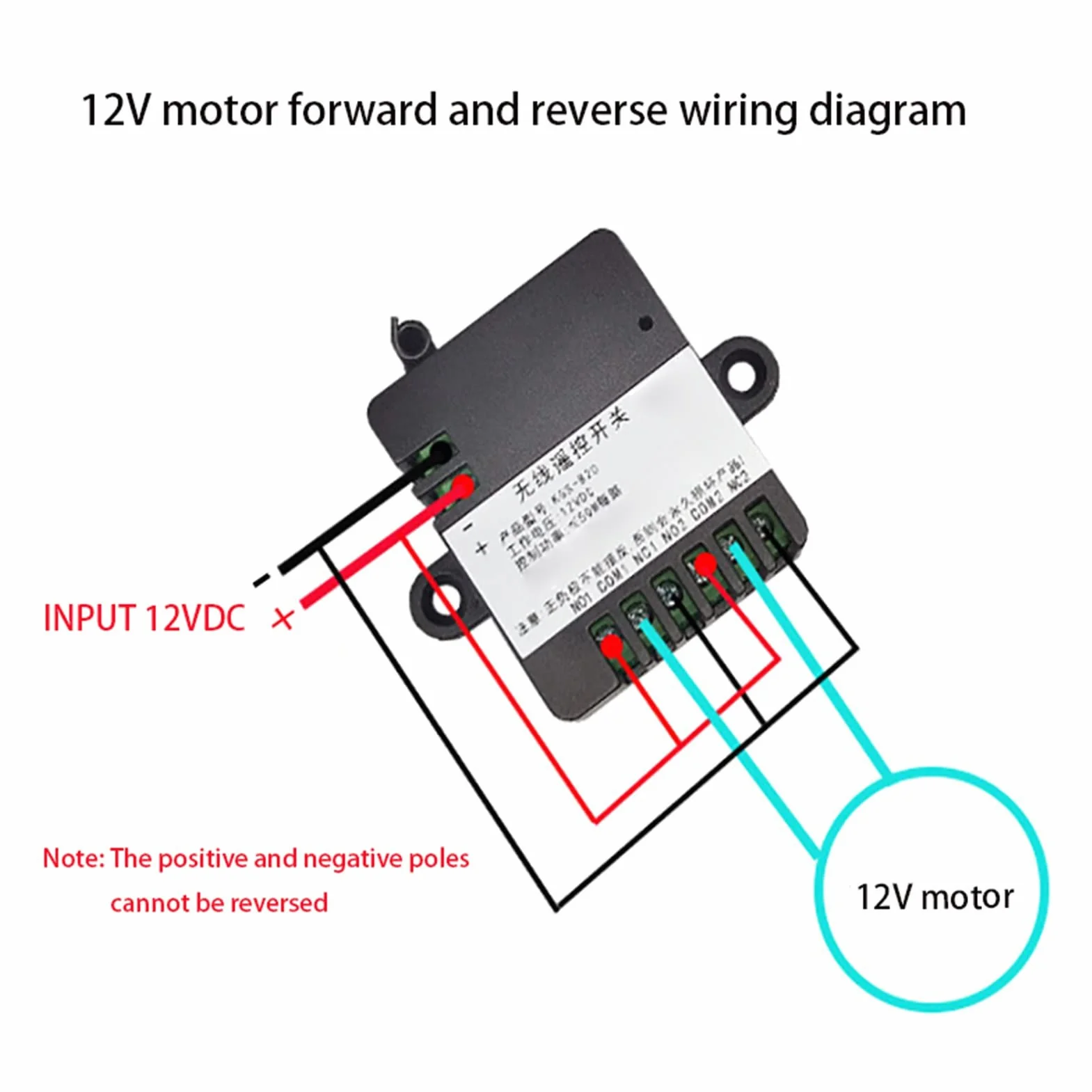 Przełącznik sterowania silnikiem DC 12 v Rorward i kontroler wsteczny Moduł kontrolera elektrycznego siłownika liniowego silnika prądu stałego YIJIAN