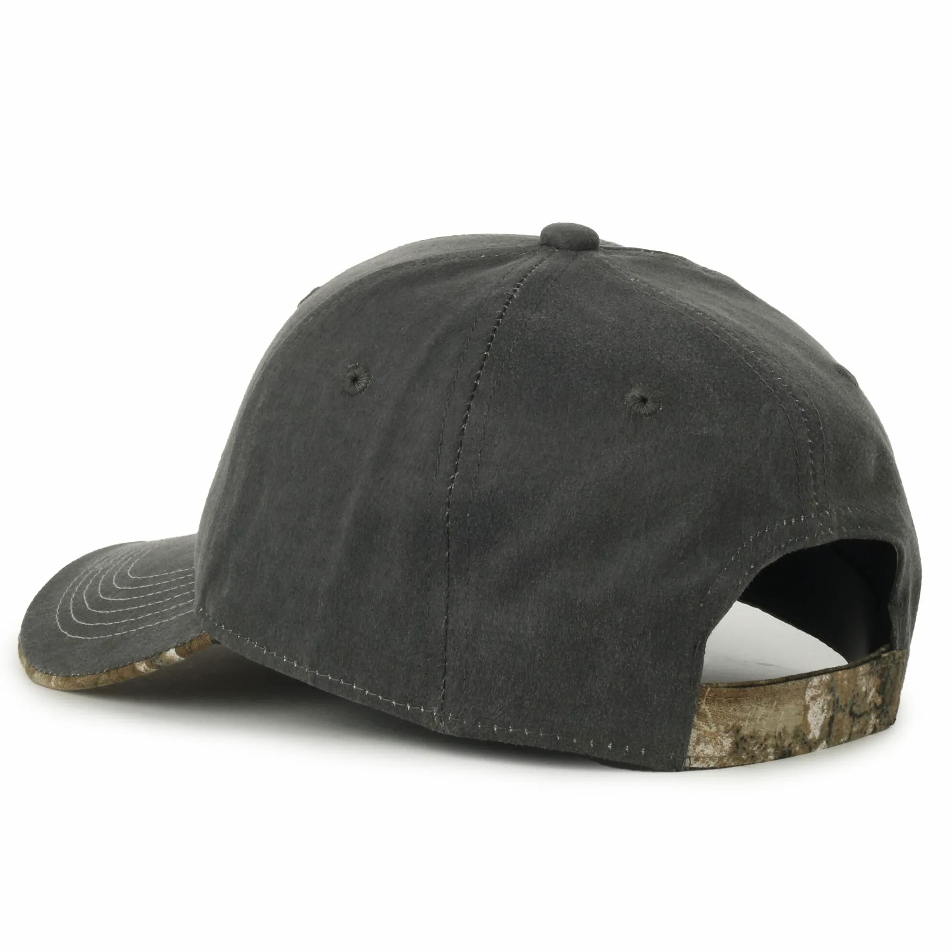 Outdoor Cap Dodge Ram Realtree Visor Edge Charcoal Camo Jagd-Hut