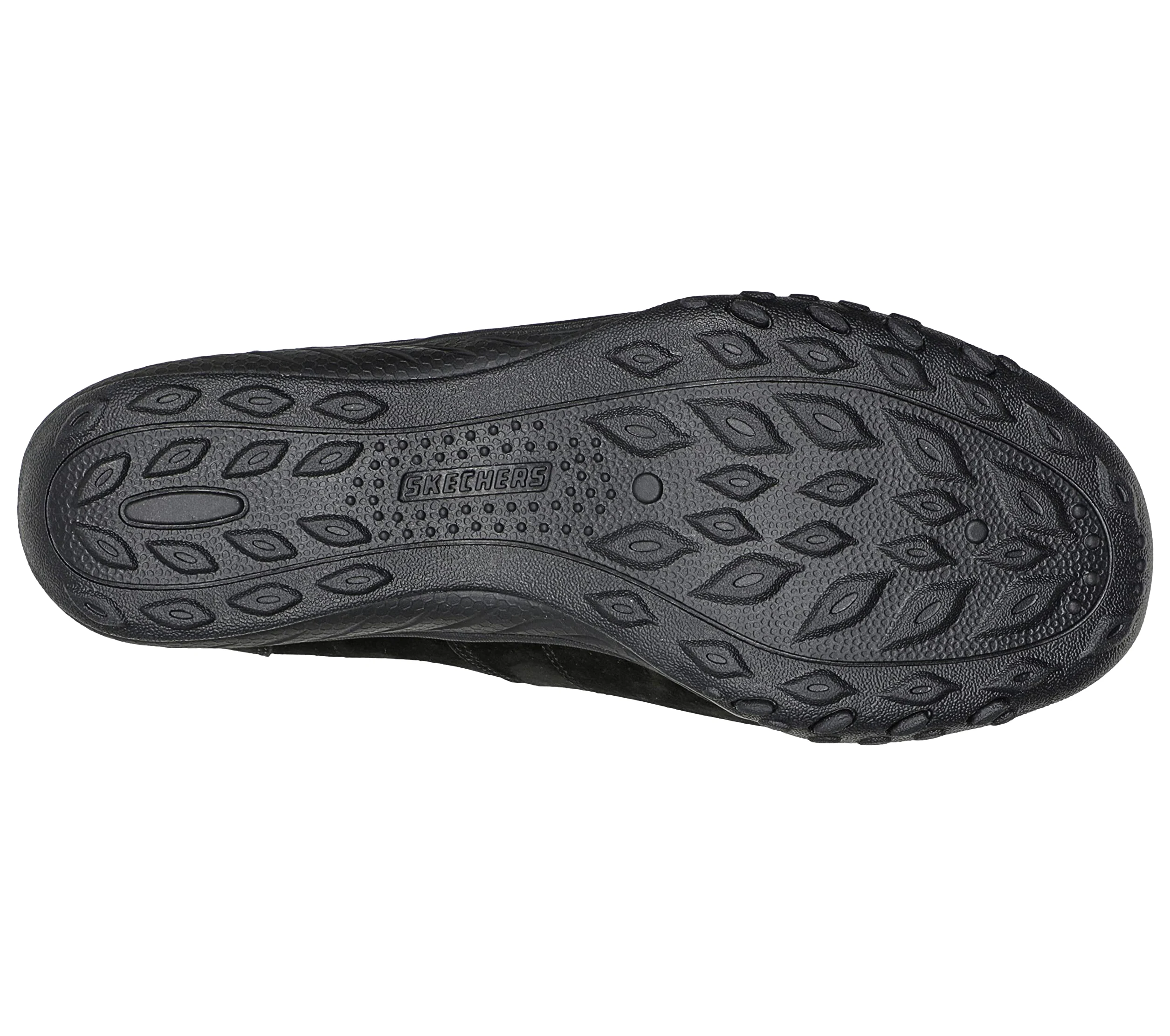 Skechers Damskie klapki Breathe Easy – dziecięce, czarny, 36.5 EU