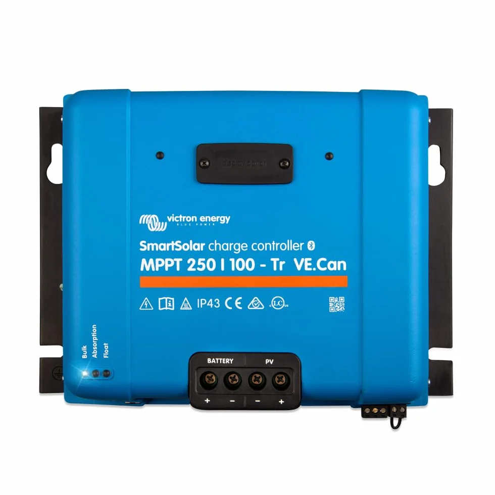 Victron Energy SmartSolar MPPT TR VE.Can 250V 100 amp 12/24/36/48-Volt Kontroler Ładowania Słonecznego (Bluetooth)