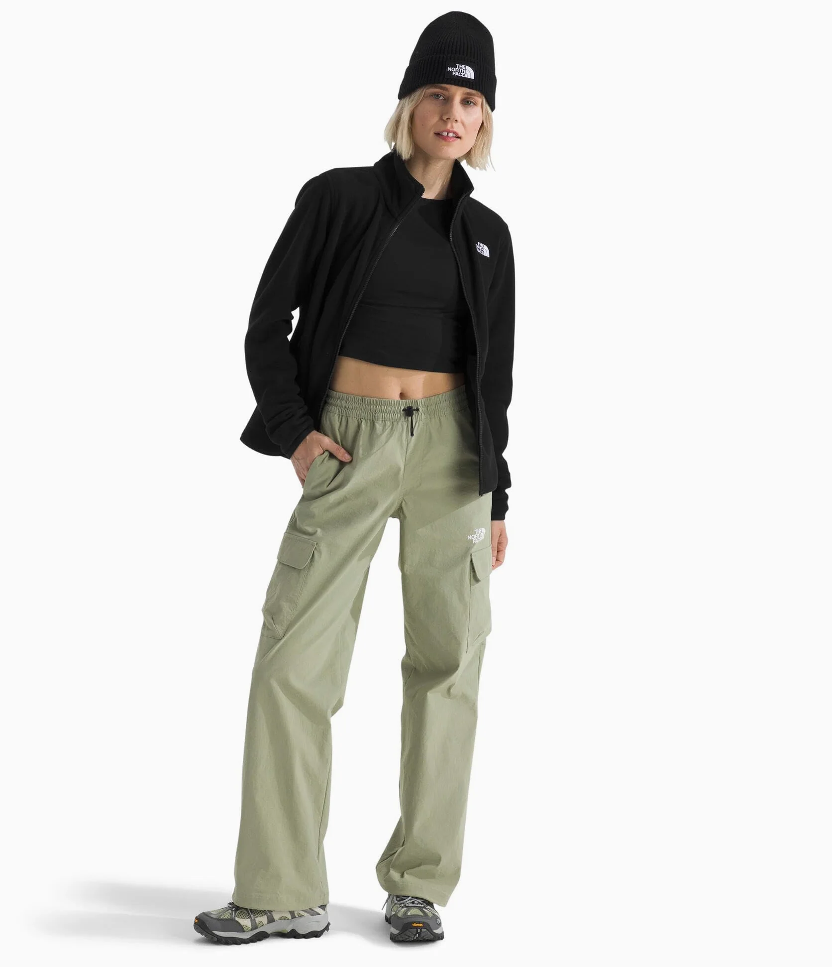 The North Face Kobiety Glacier Fleece Kurtka Tnf Black M