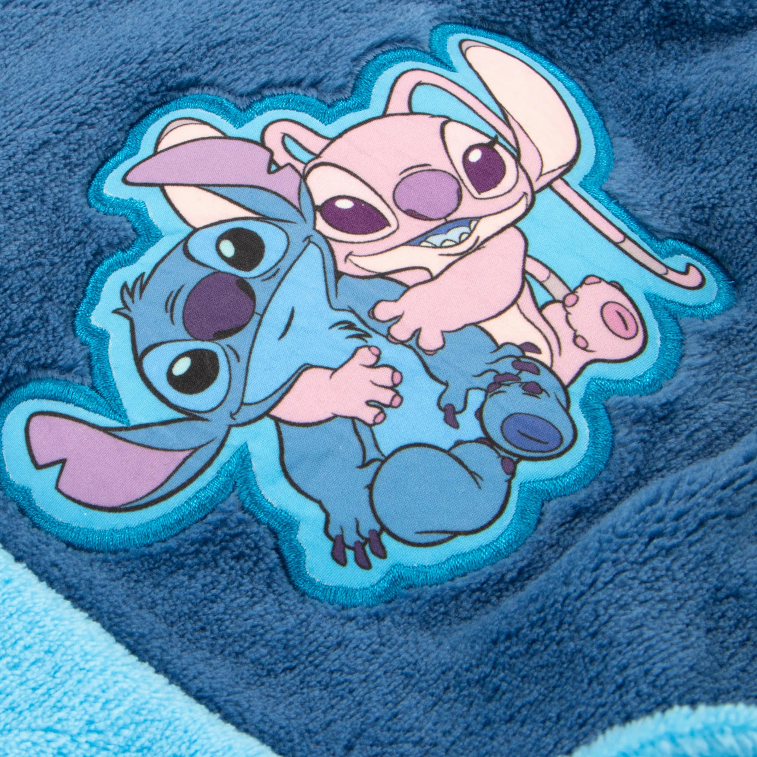 Disney Lilo i Stitch Szlafrok z Kapturem Polarowy 3D Uszy