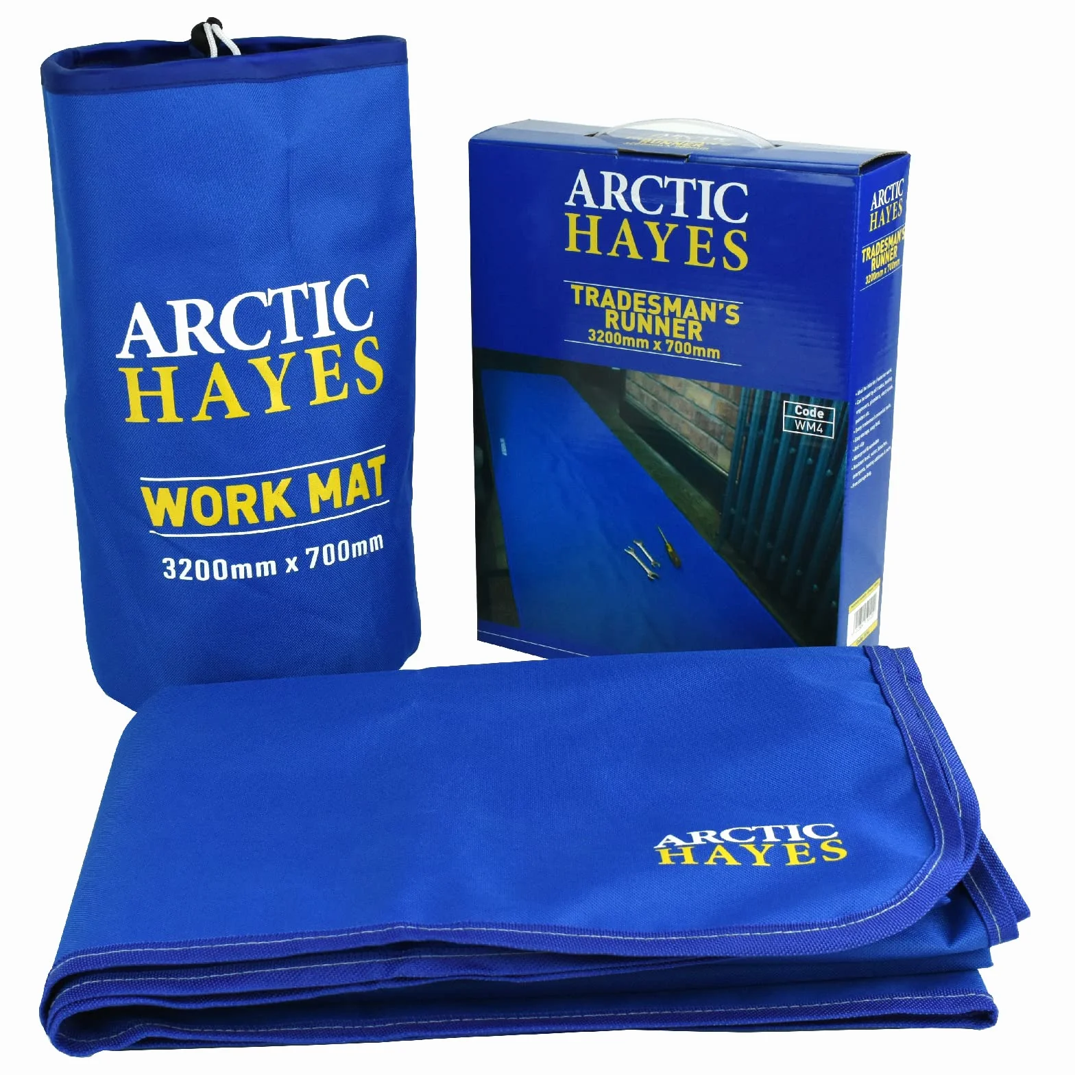 Arctic Hayes ARCWM4 mata robocza hydrauliczna, antypoślizgowa, wodoszczelna i odporna na chemikalia mata podłogowa (3200 x 700 mm), nadaje się do użytku wewnątrz i na zewnątrz
