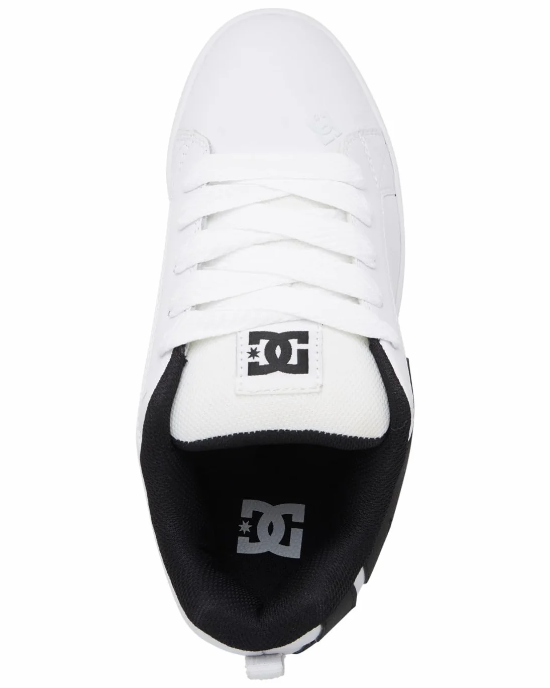 DC Shoes Court Graffik Adidasy Mężczyźni,Bialy Czarny Czarny,39 EU
