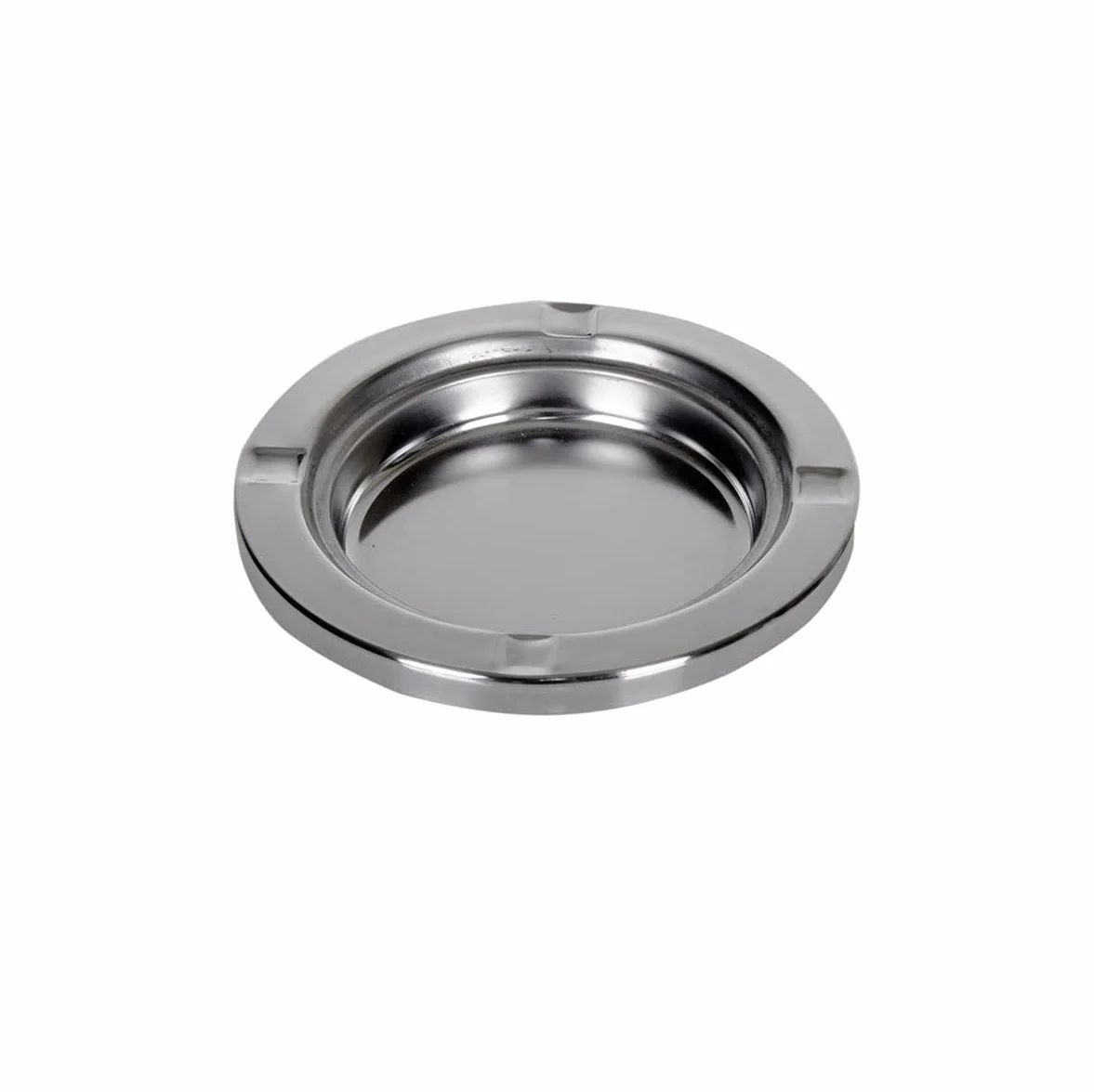 METLEX, Wolnostojąca popielniczka z koszem na śmieci (Black Chrome Steel) MX9158
