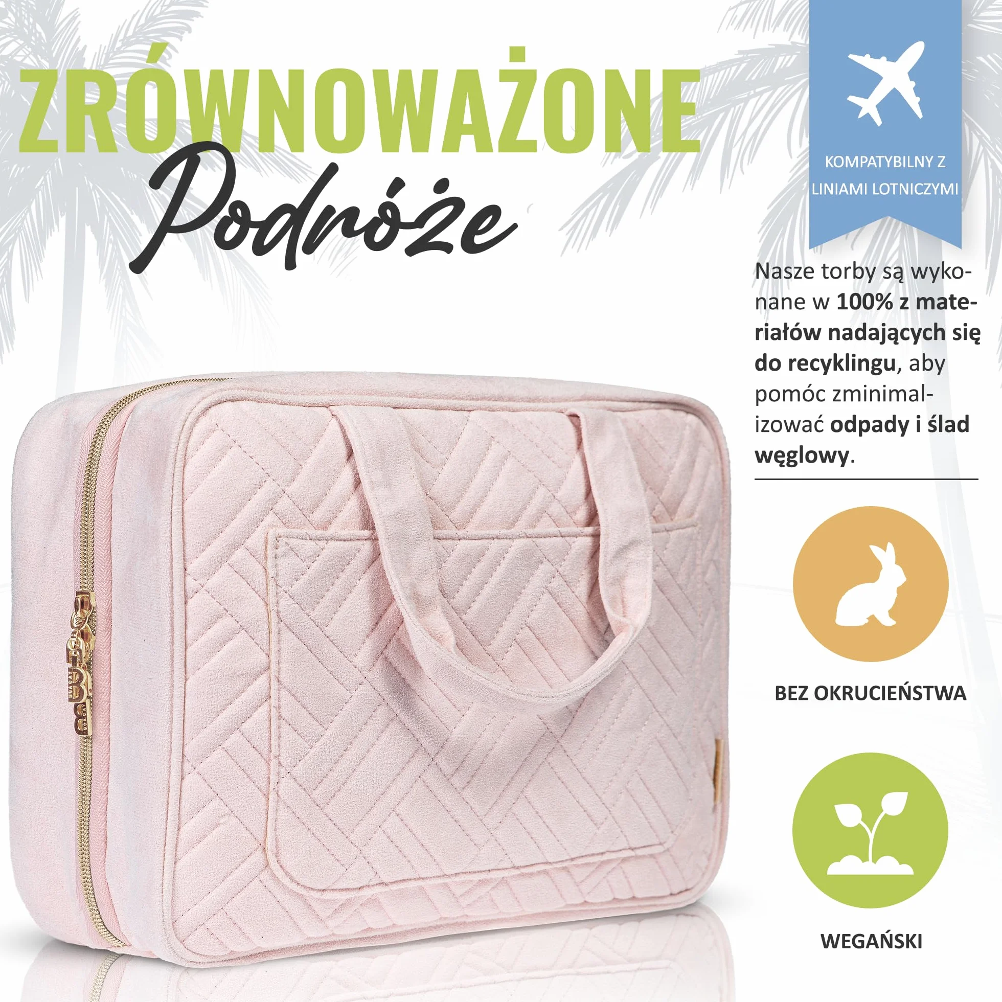 BOACAY Duża Wisząca Kosmetyczka Podróżna dla Kobiet i Dziewcząt, Organizer na Kosmetyki, Niezbędniki, Akcesoria Podróżne
