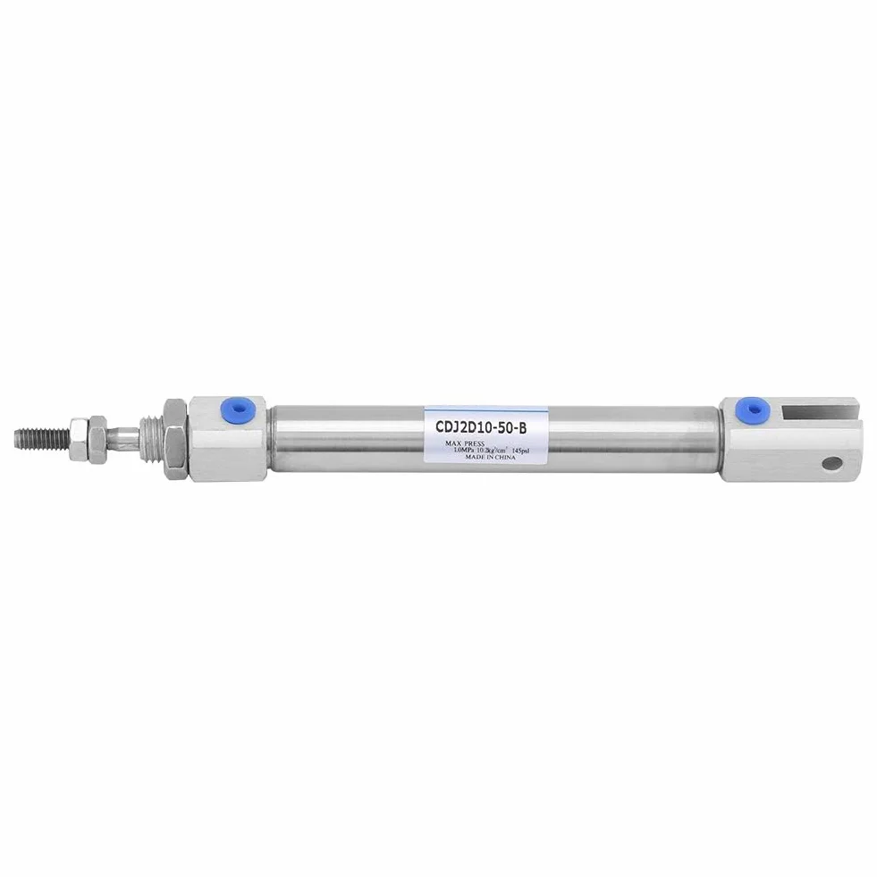 Miniaturowy Cylinder Pneumatyczny ze Stali Nierdzewnej 1 szt., Cylinder Pneumatyczny Narzędzia do Uszczelniania Silikonu, Cylinder Pneumatyczny Dwustronnego Działania 50 Mm / 2
