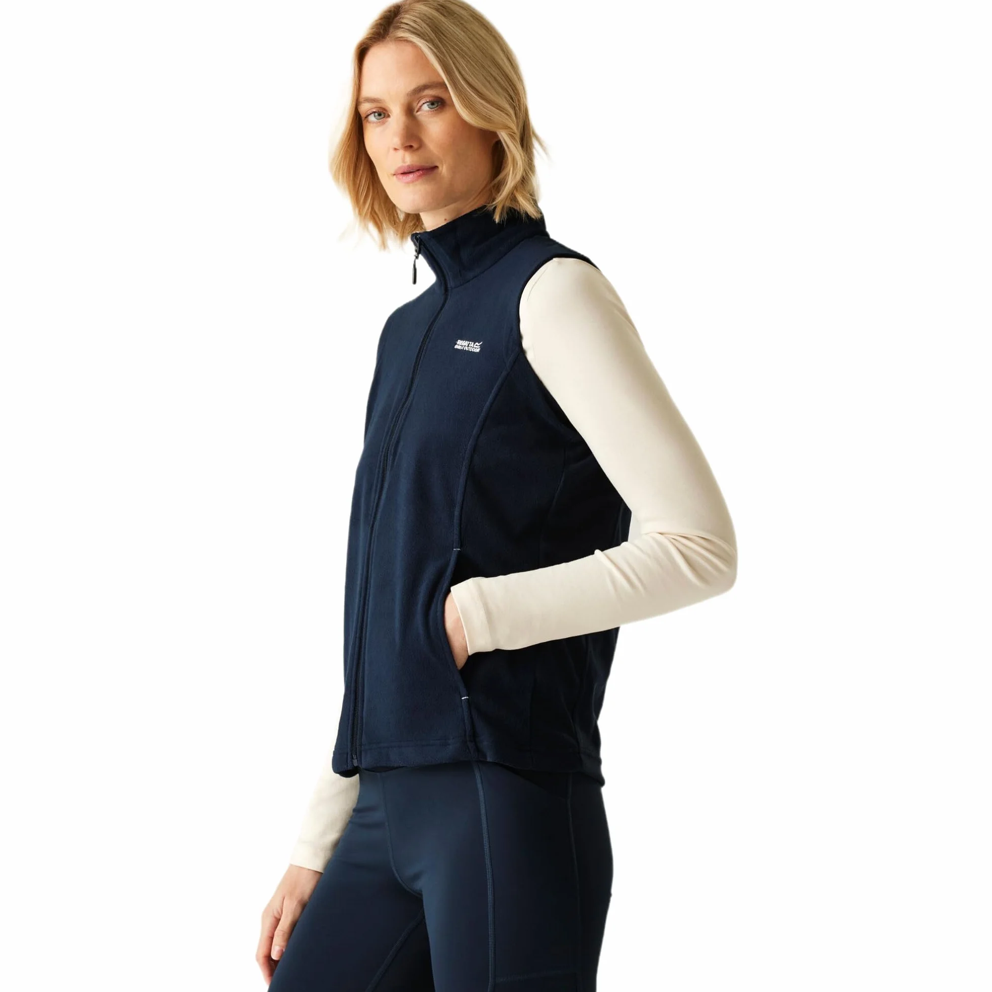 Regatta Sweetness II Gilet Pile Symmetry Con Zip Su Tutta La Lunghezza Bodywarmers